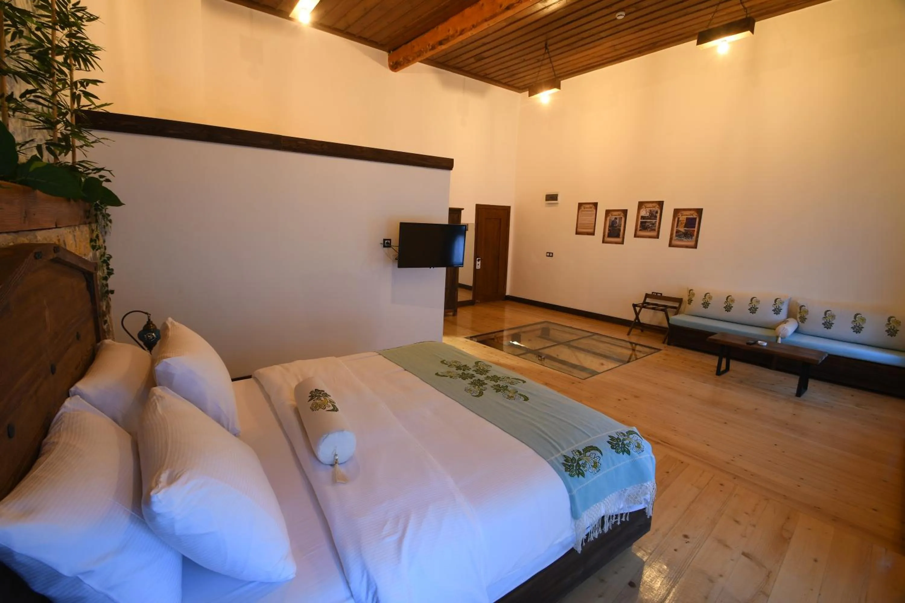 Bed in Yazmacılar Hanı Otel Restaurant