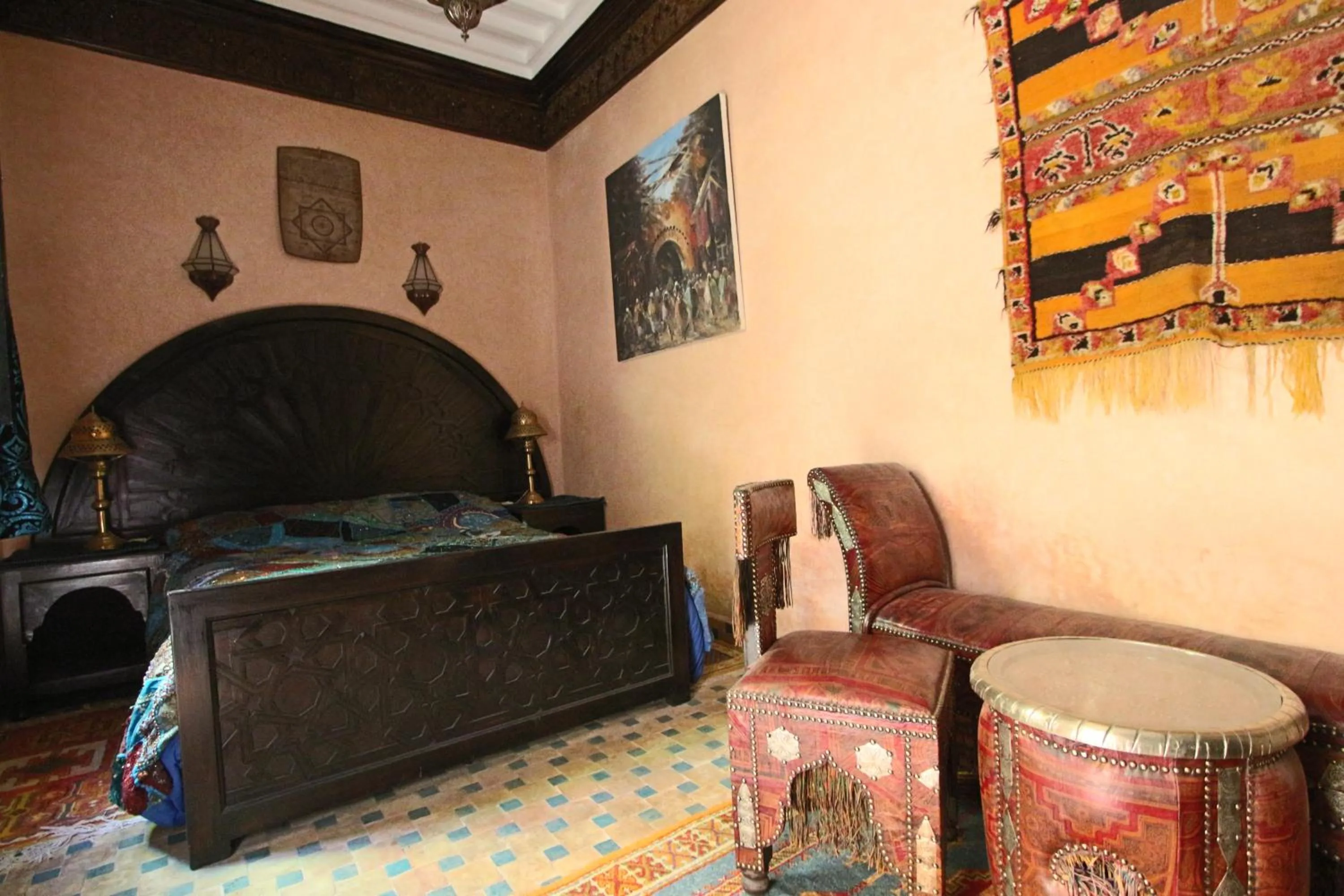 Seating area in RIAD MAKENE MOUCHKILL