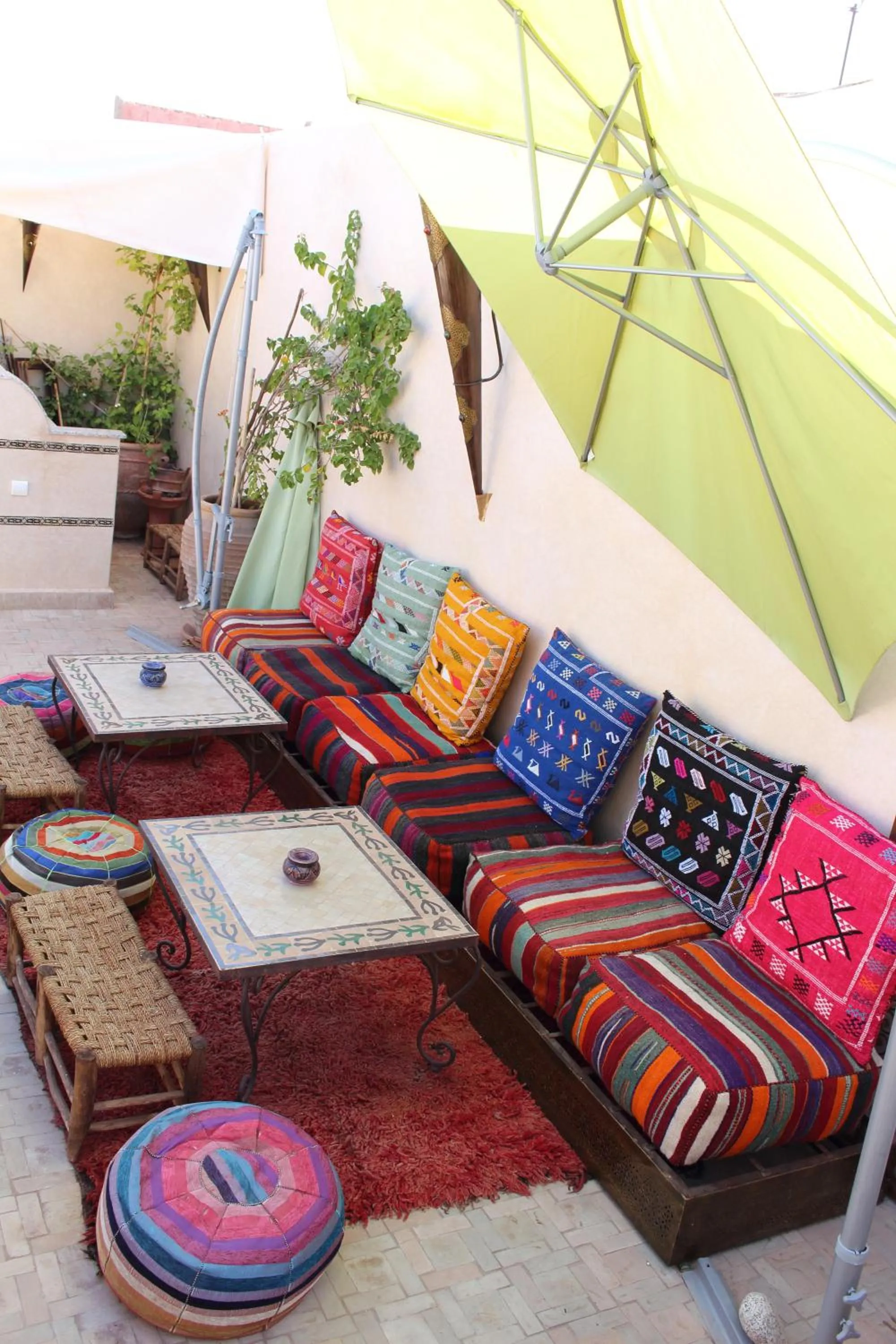 Balcony/Terrace in RIAD MAKENE MOUCHKILL