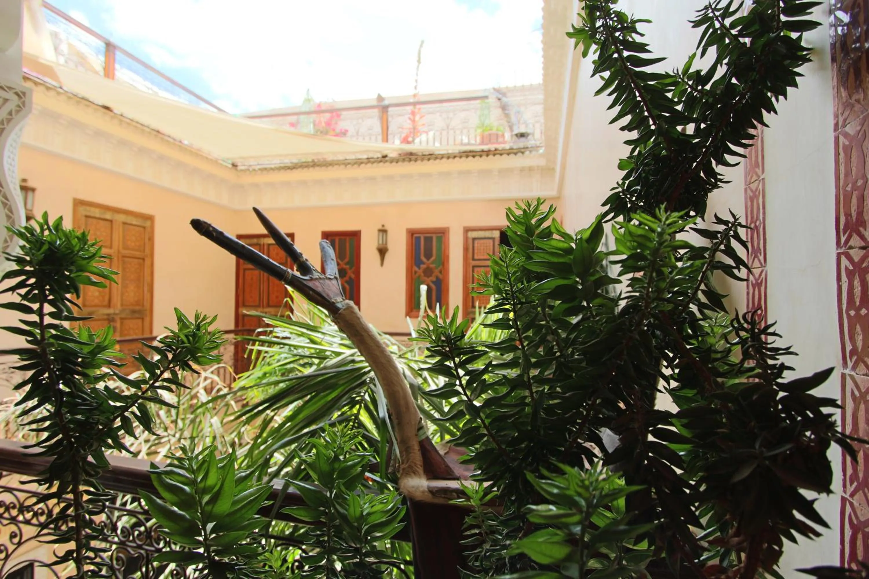 Patio in RIAD MAKENE MOUCHKILL