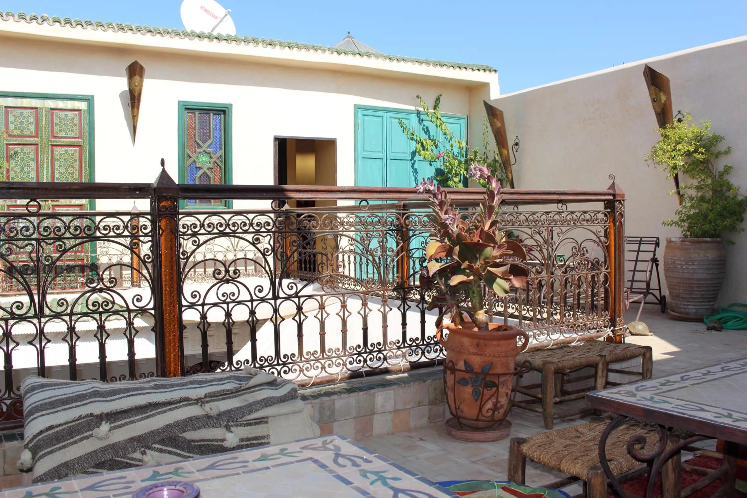 Balcony/Terrace in RIAD MAKENE MOUCHKILL