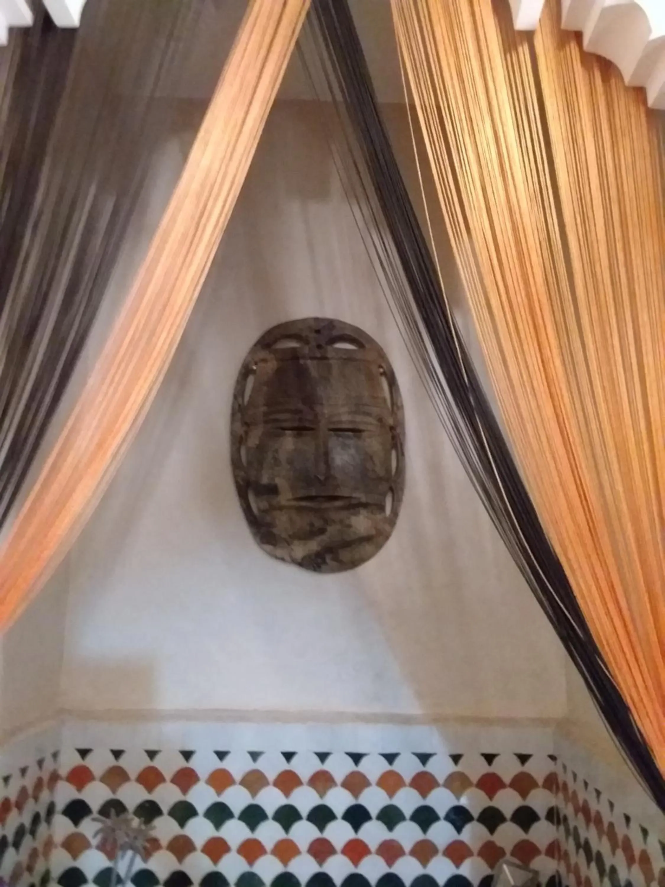 Decorative detail in RIAD MAKENE MOUCHKILL