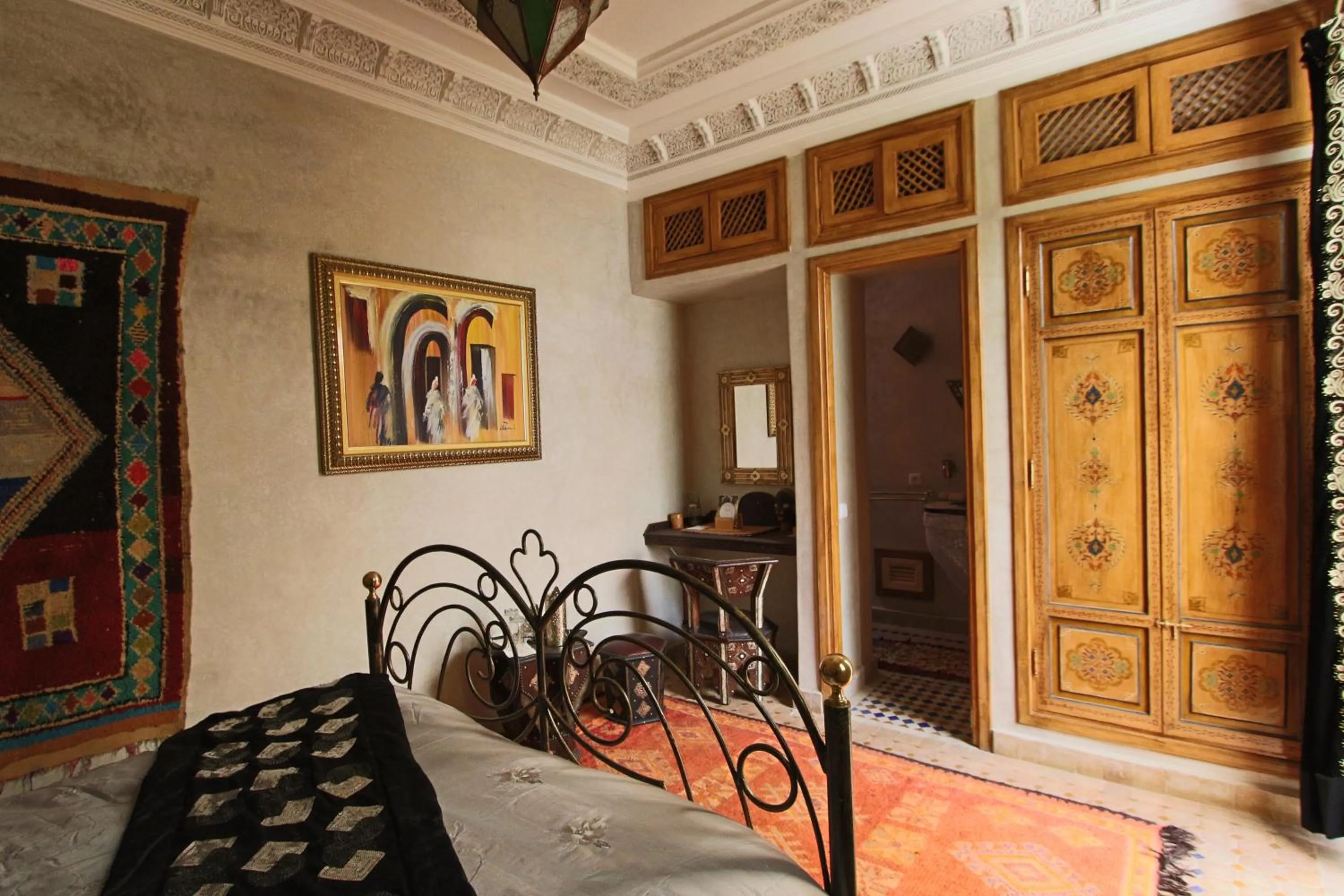 Seating area in RIAD MAKENE MOUCHKILL