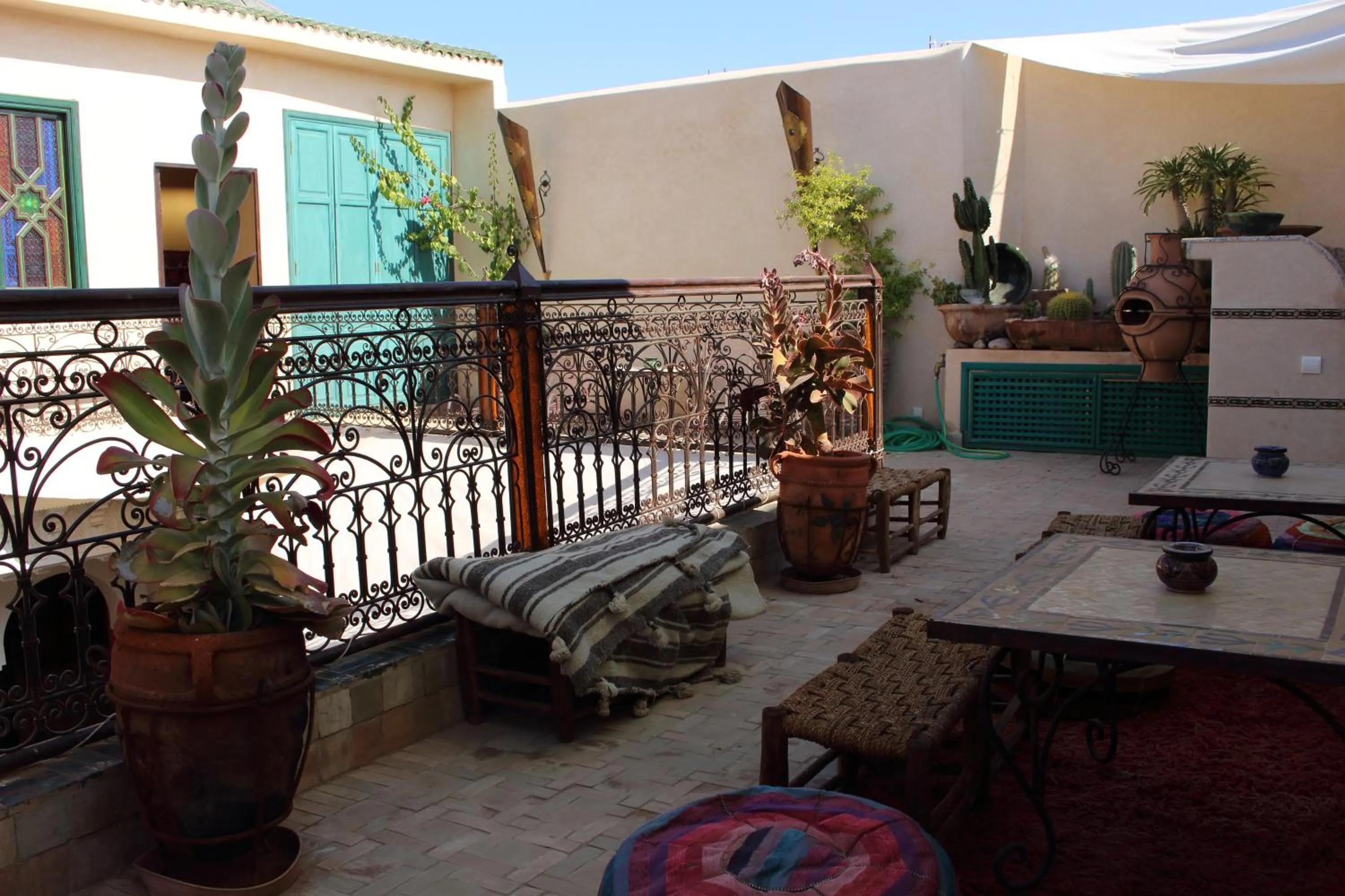 Balcony/Terrace in RIAD MAKENE MOUCHKILL