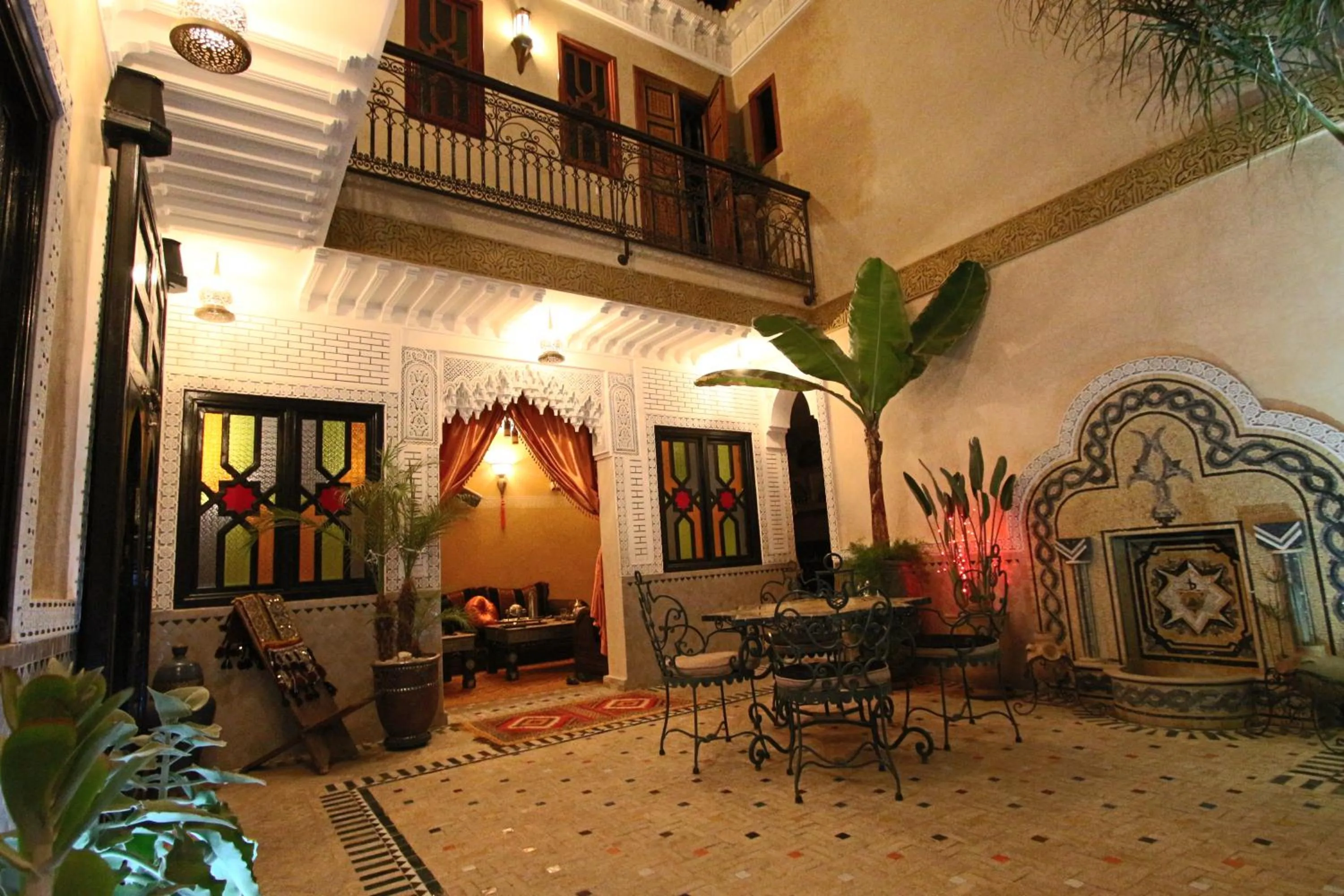 Patio in RIAD MAKENE MOUCHKILL