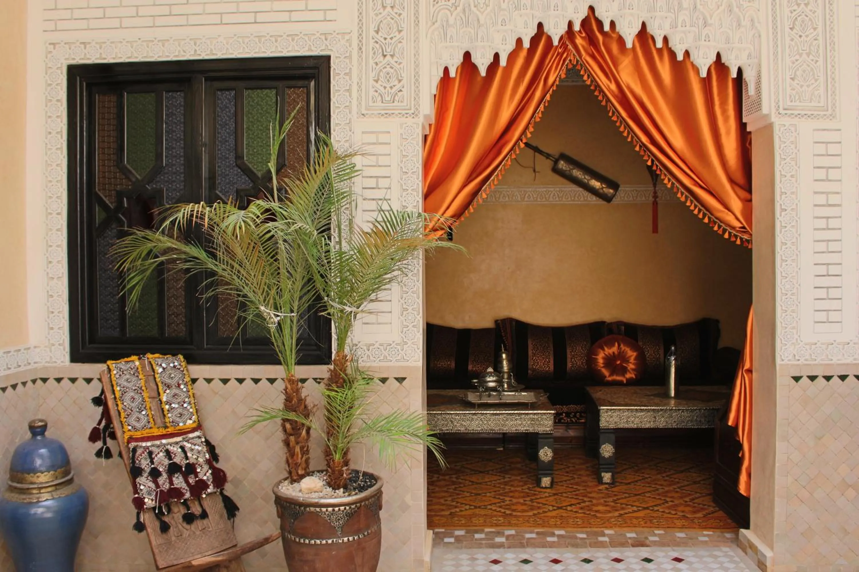 Living room in RIAD MAKENE MOUCHKILL