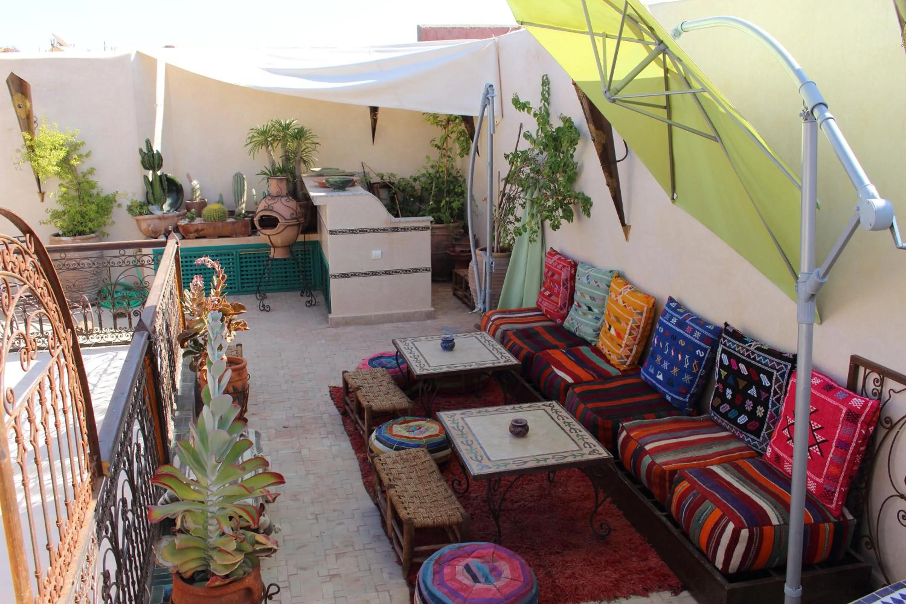 Balcony/Terrace in RIAD MAKENE MOUCHKILL