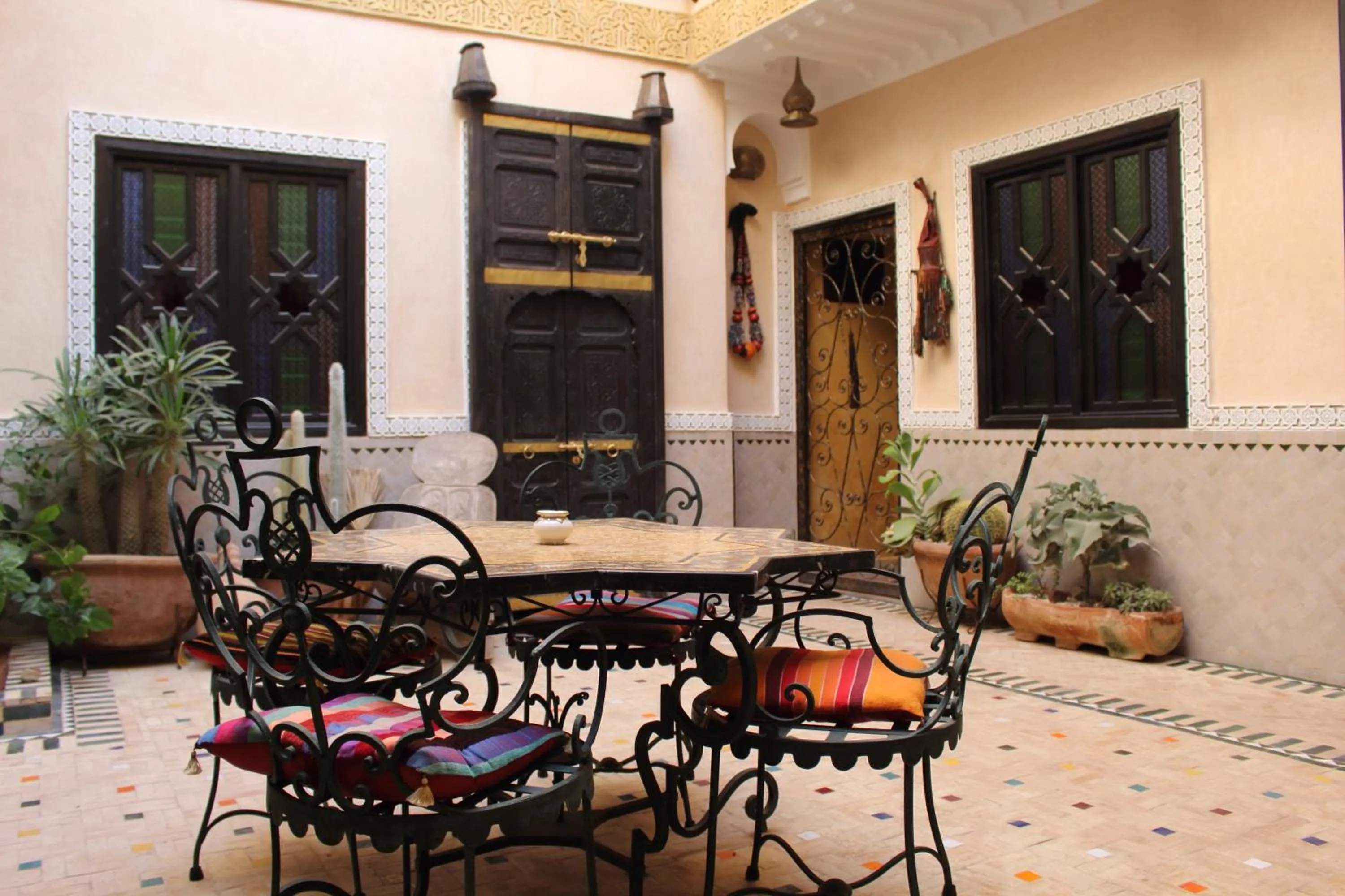 Patio in RIAD MAKENE MOUCHKILL