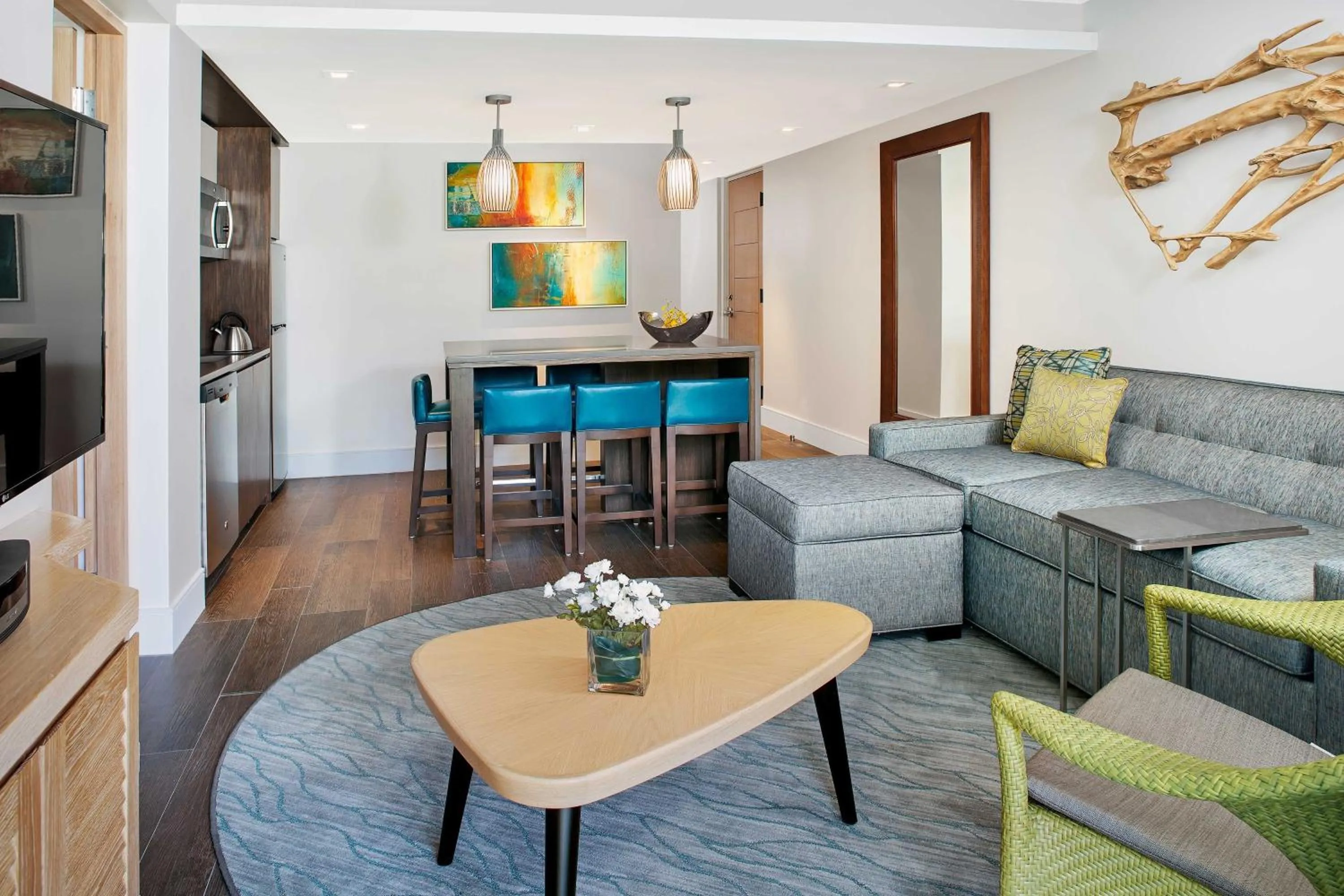 Living room in The Westin St. John Resort Villas