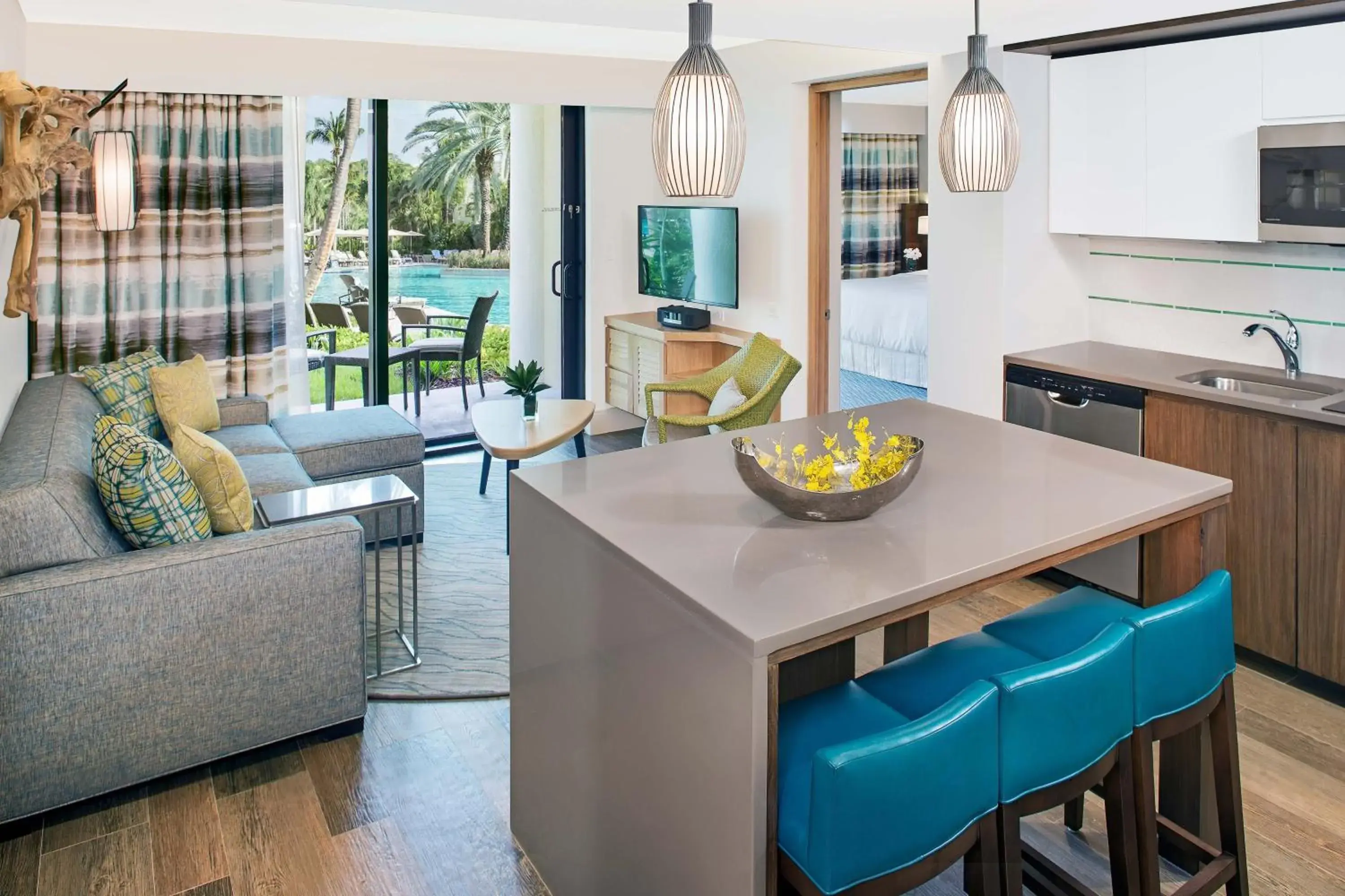 Two-Bedroom Villa with Balcony and Resort View in The Westin St. John Resort Villas Two-Bedroom Villa with Balcony and Resort View in The Westin St. John Resort Villas