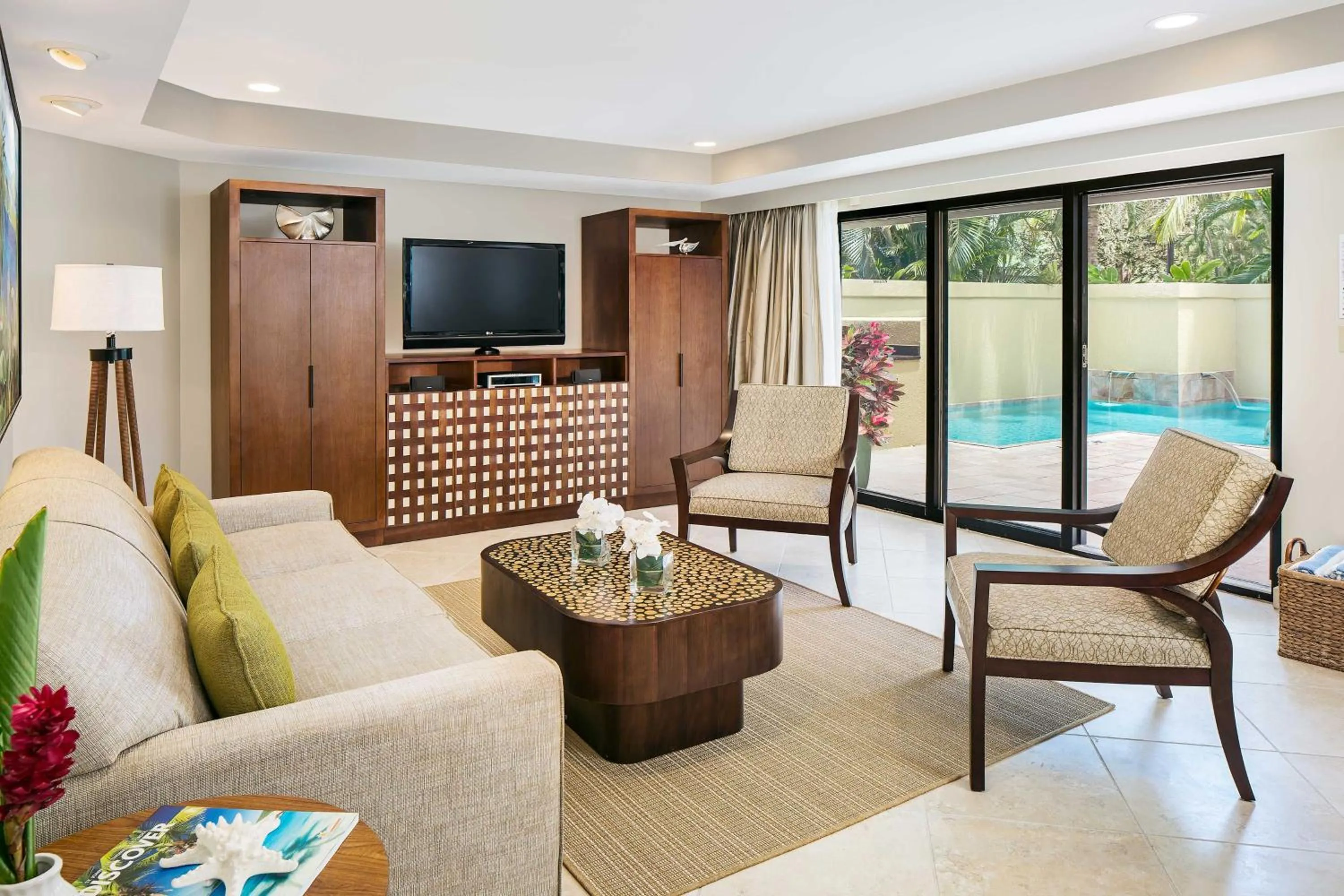 Living room in The Westin St. John Resort Villas