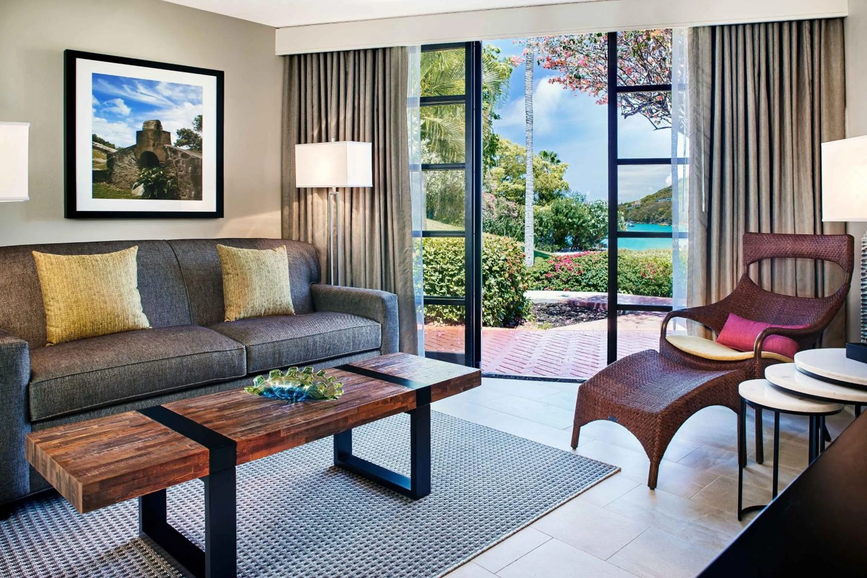 Living room in The Westin St. John Resort Villas
