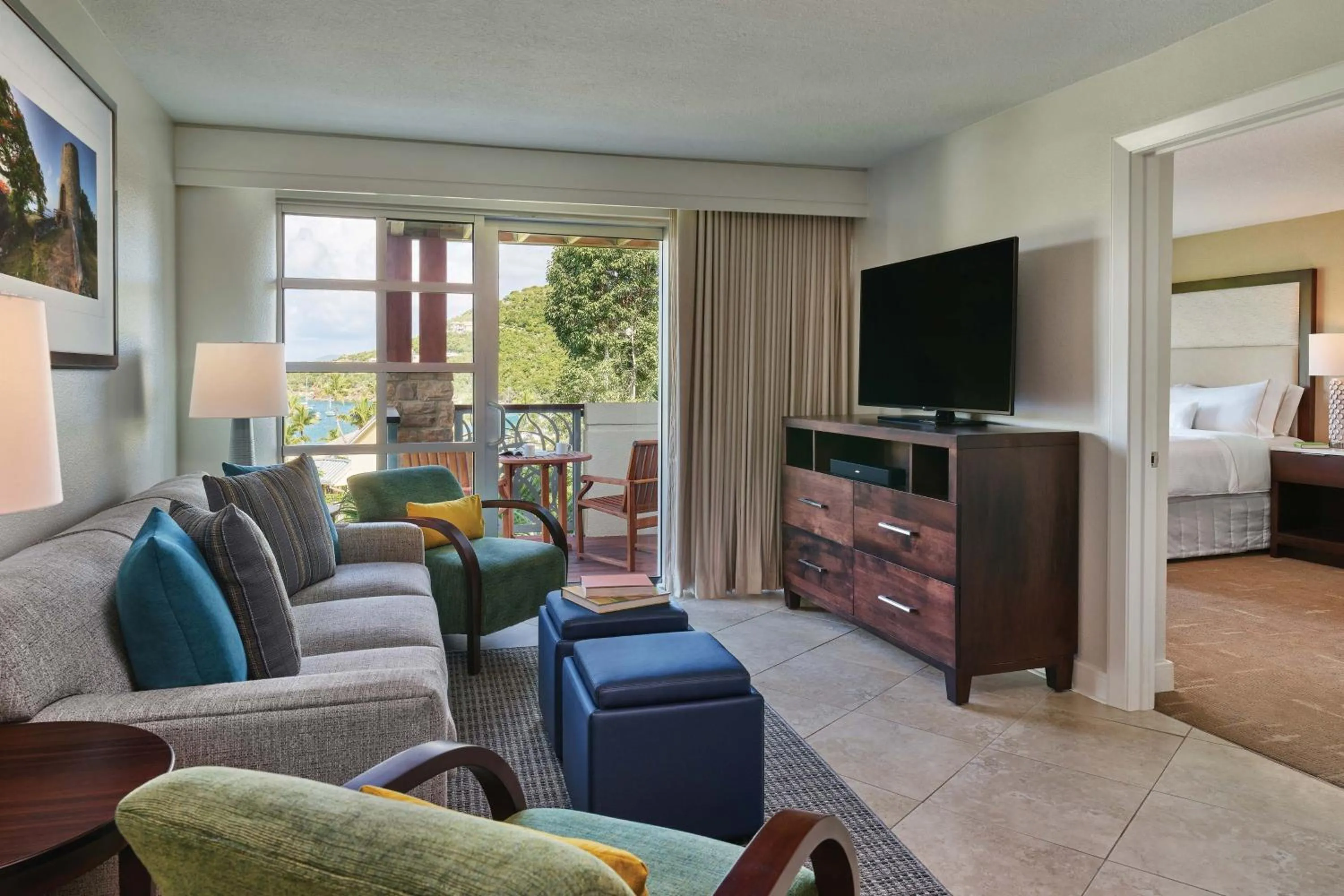 Living room in The Westin St. John Resort Villas