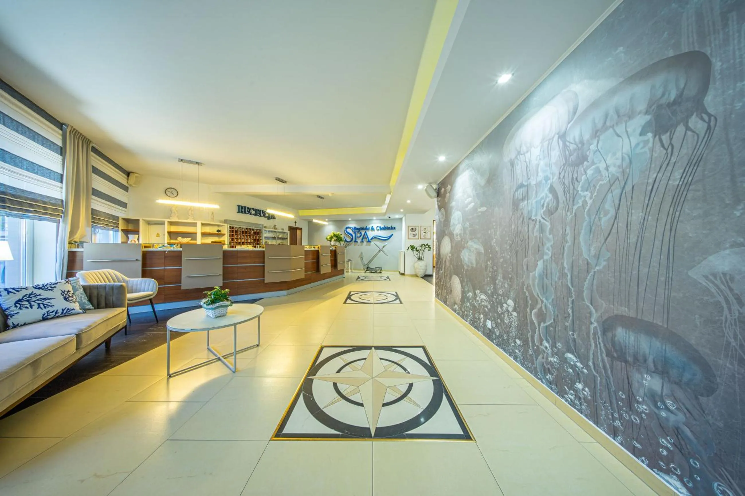 Lobby or reception in Spa Bagiński & Chabinka