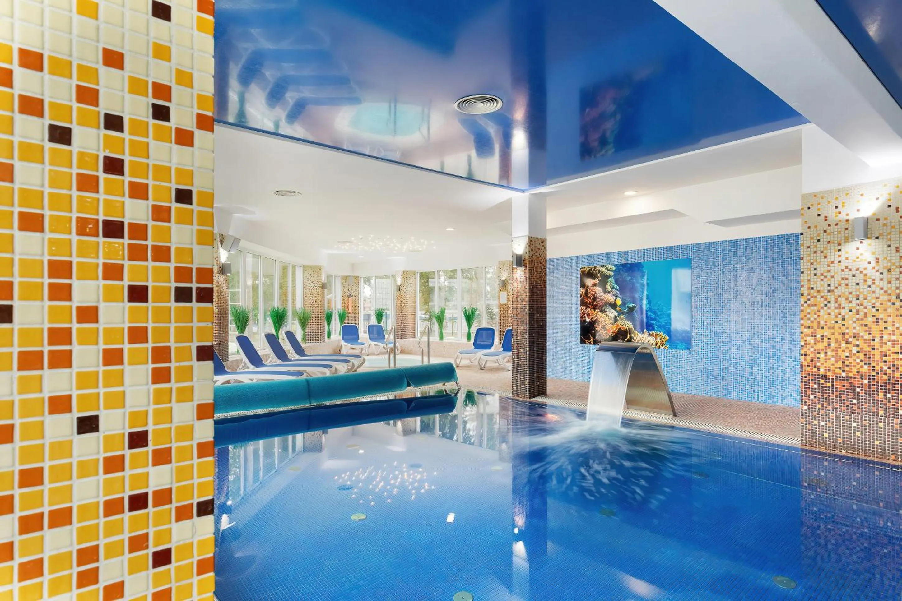 Pool view in Spa Bagiński & Chabinka