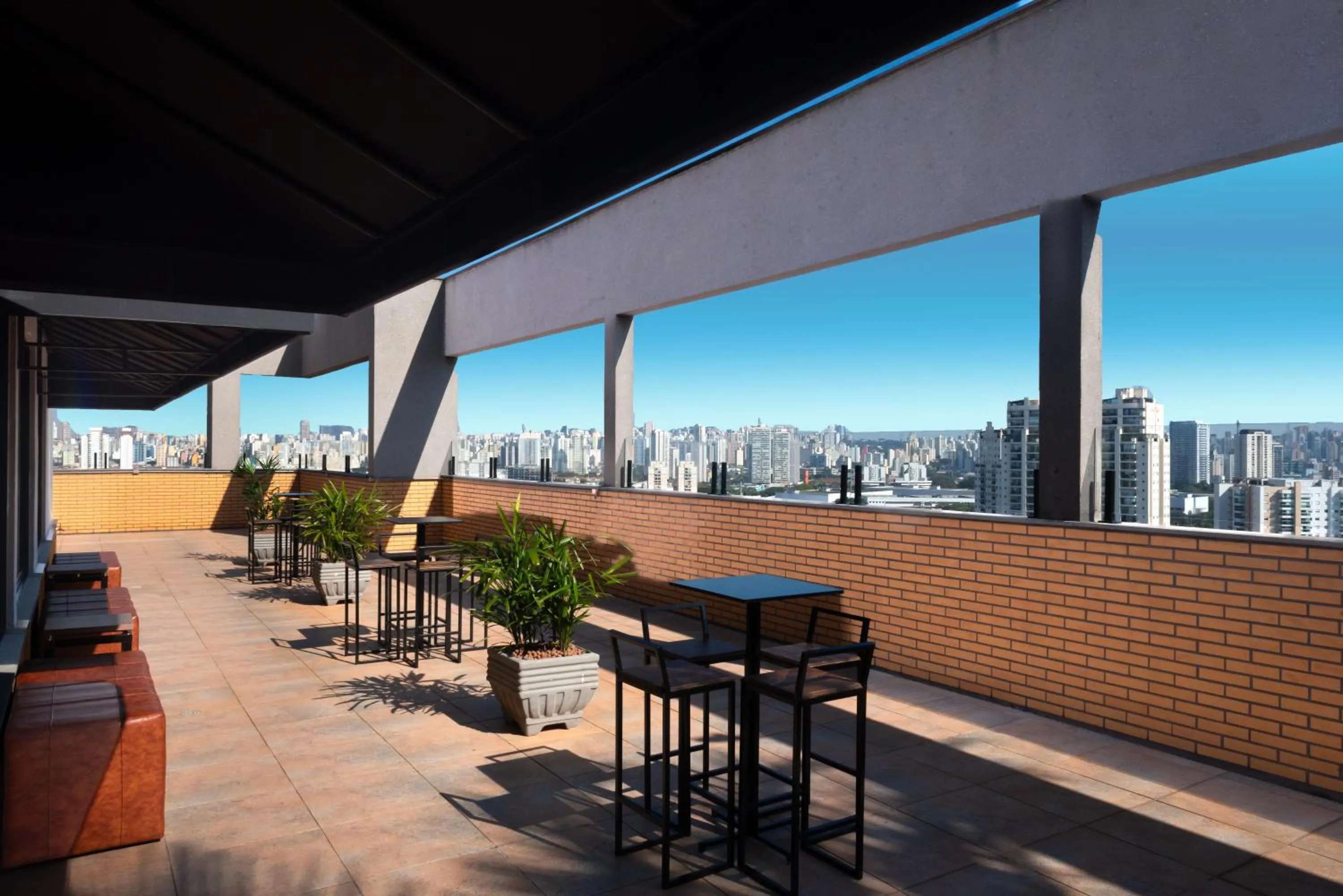 Balcony/Terrace in Intercity São Paulo Anhembi