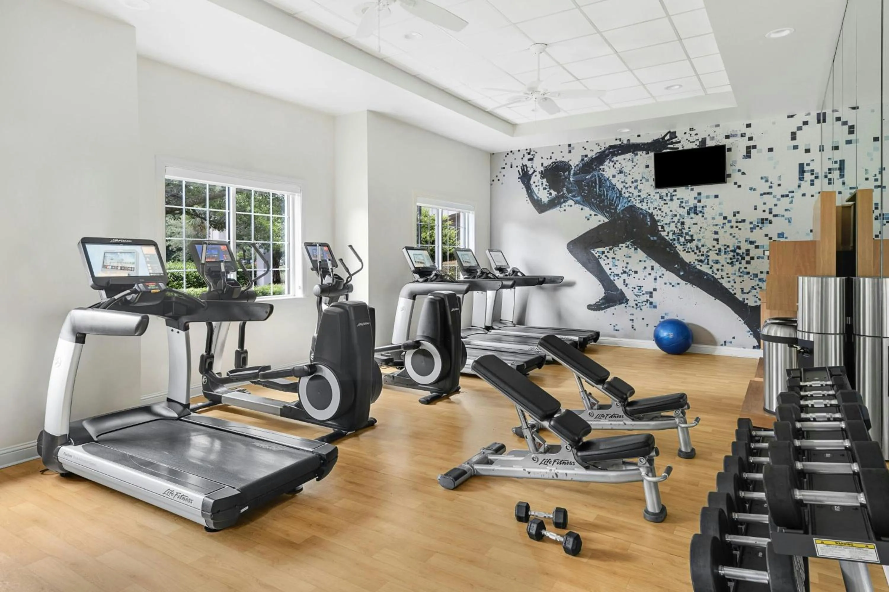 Fitness centre/facilities in Sheraton Broadway Resort Villas