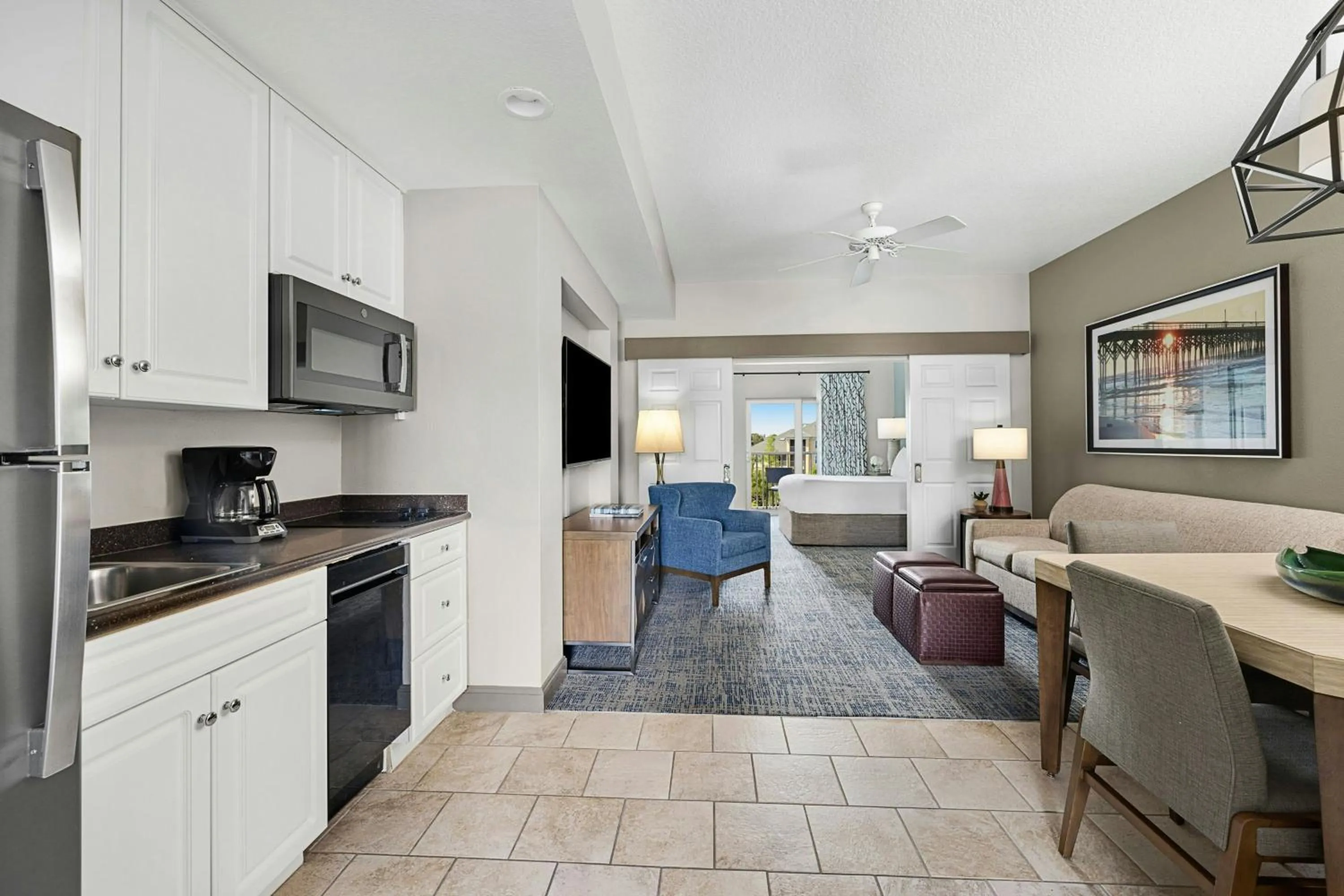 Living room in Sheraton Broadway Resort Villas