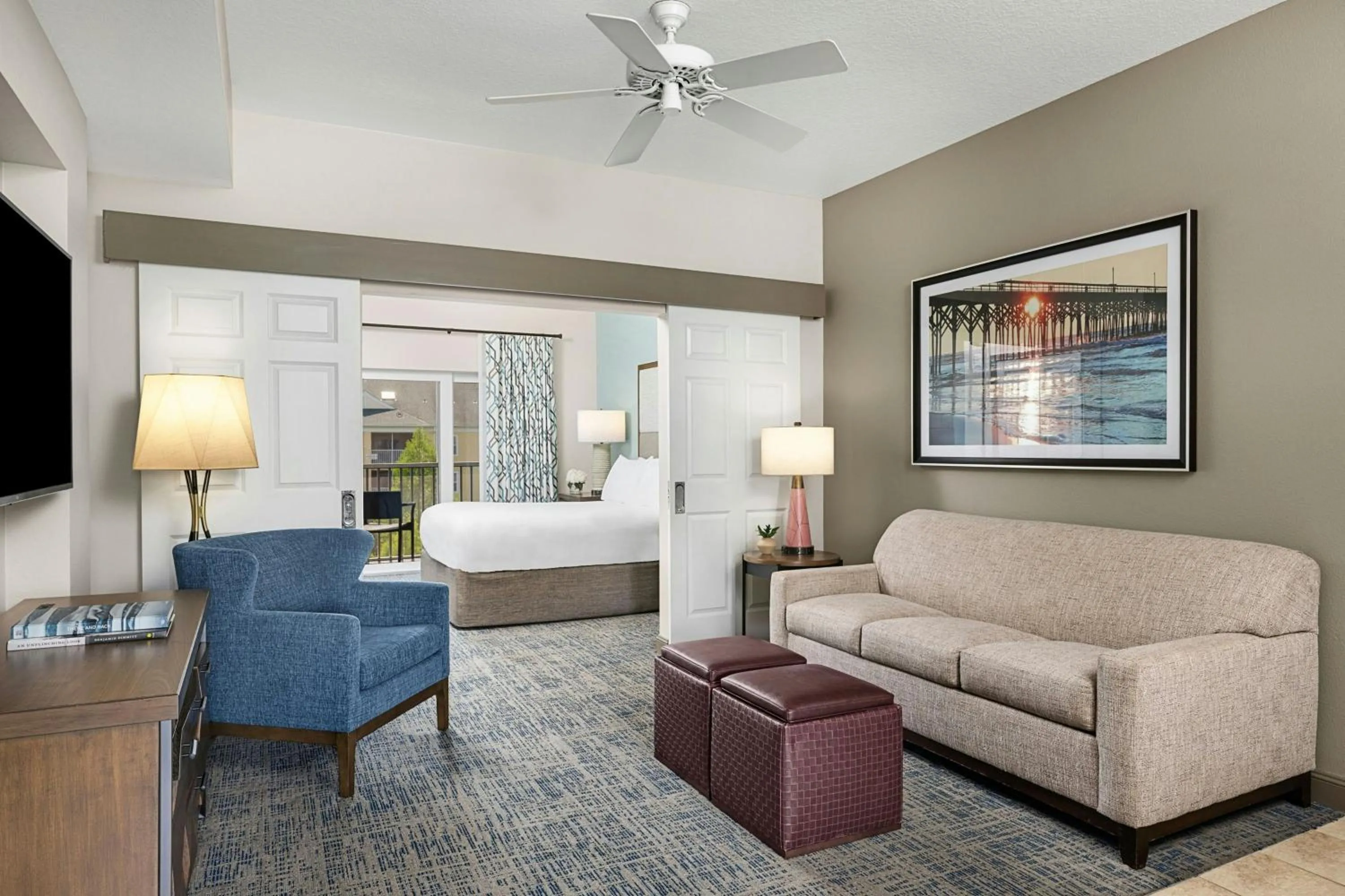 Living room in Sheraton Broadway Resort Villas