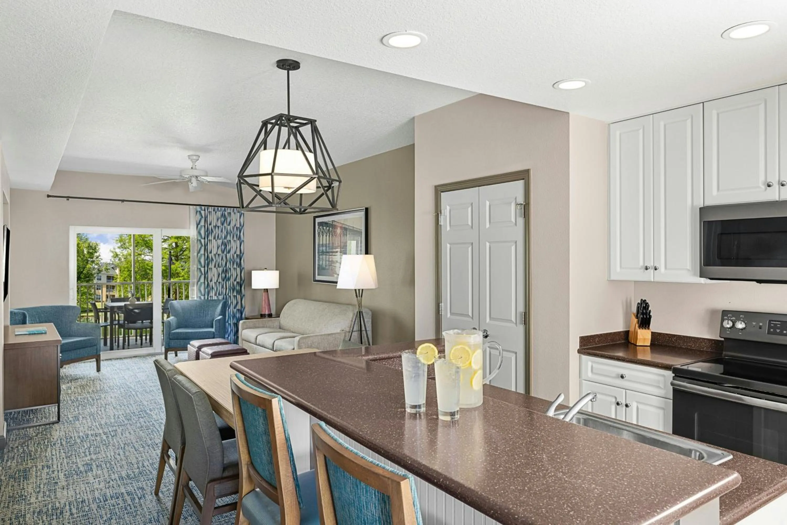 Living room in Sheraton Broadway Resort Villas