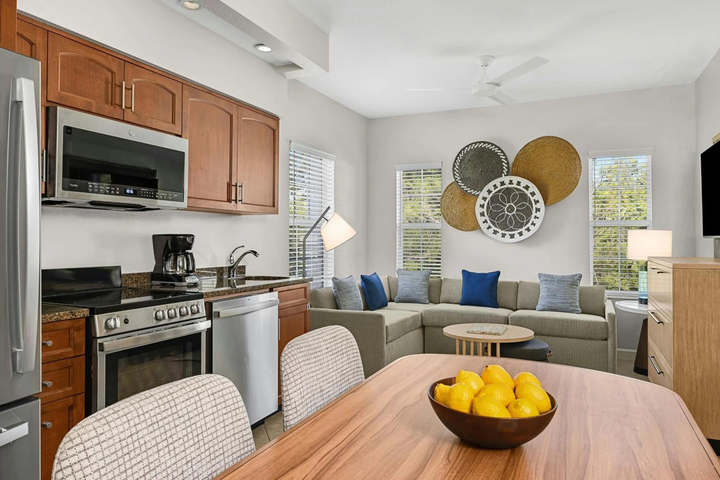 Living room in Sheraton Broadway Resort Villas
