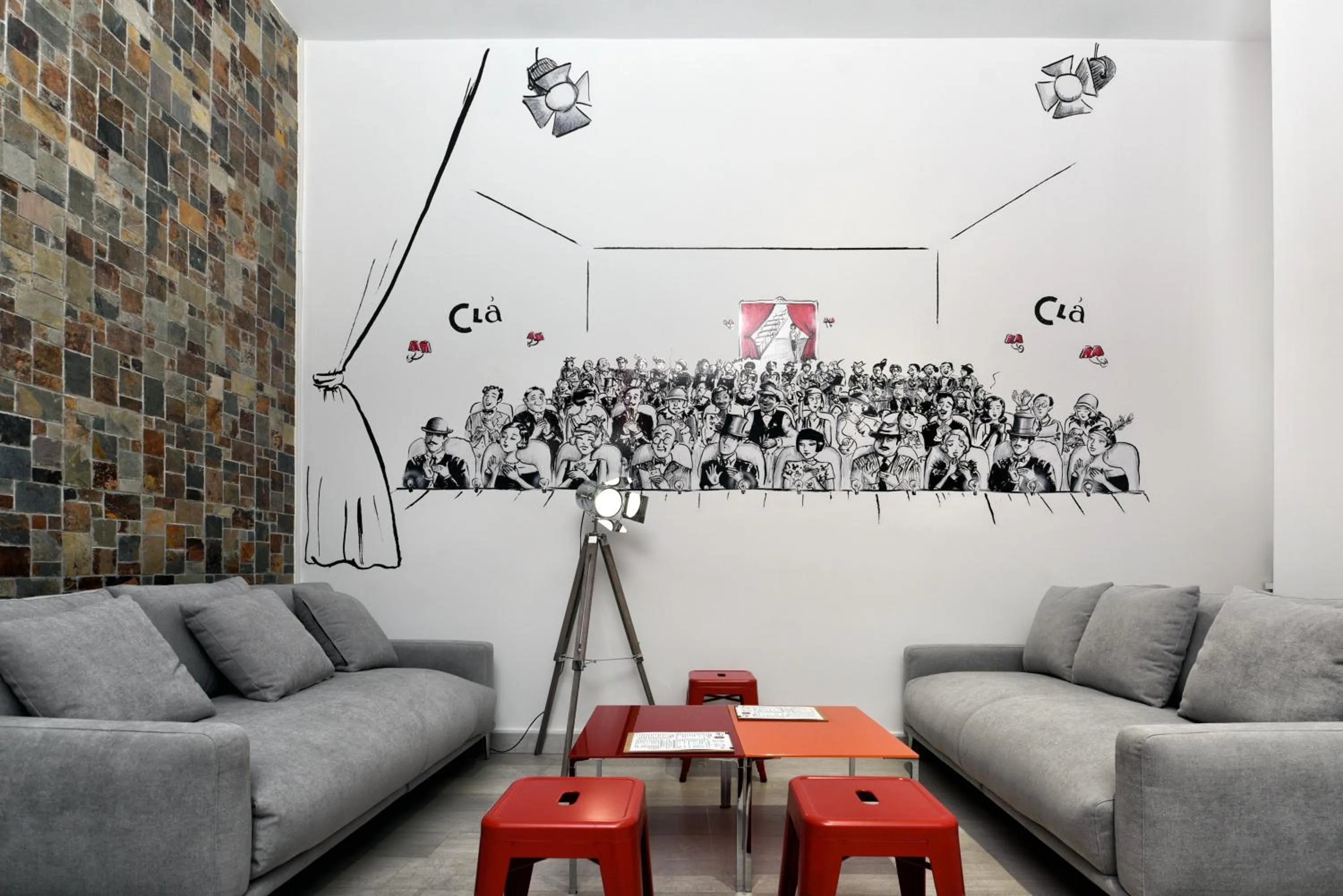 Communal lounge/ TV room in Hospedium CLÁ Hotel - Boutique