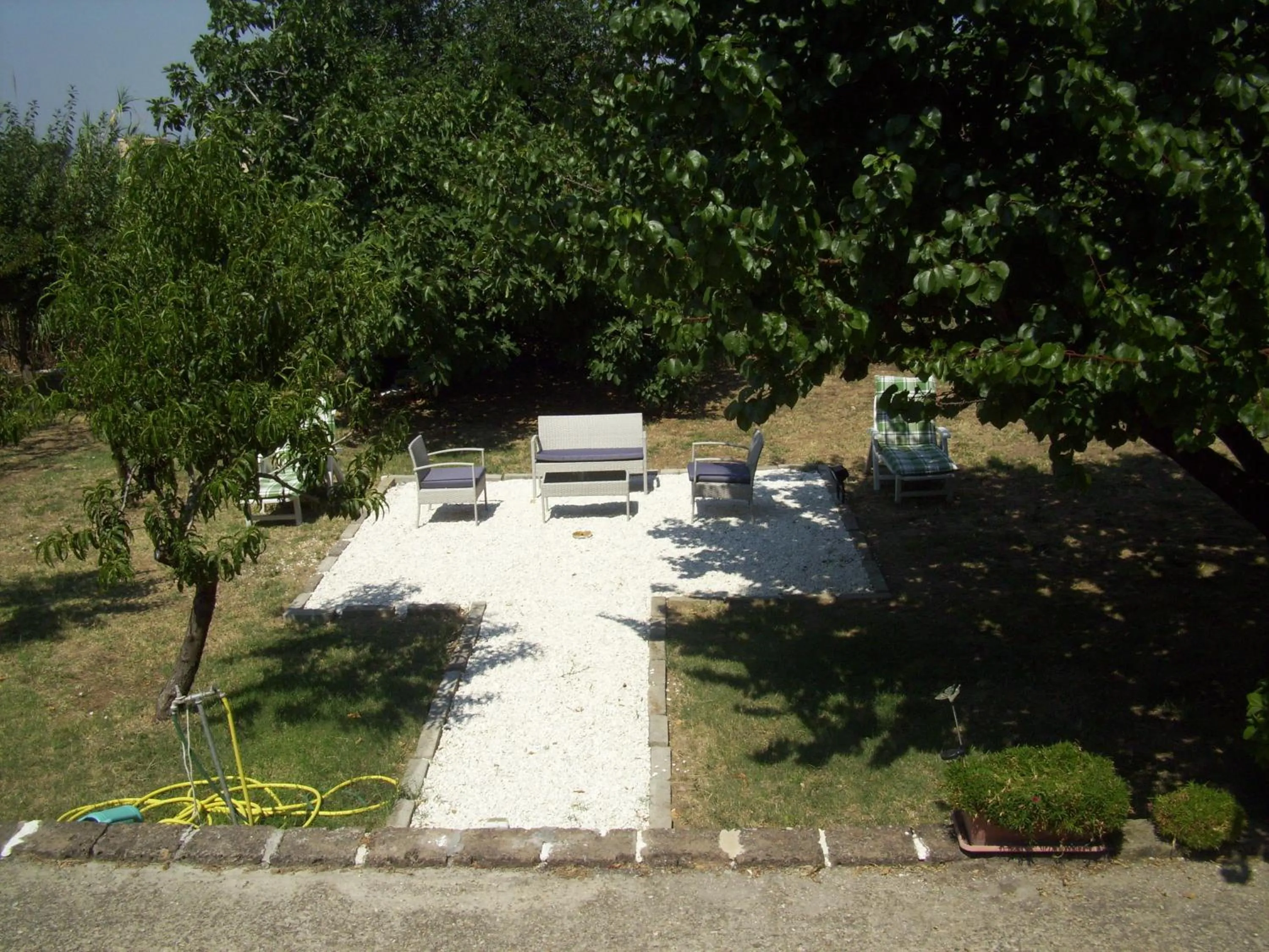 Garden in Bed and Breakfast La Palanzana