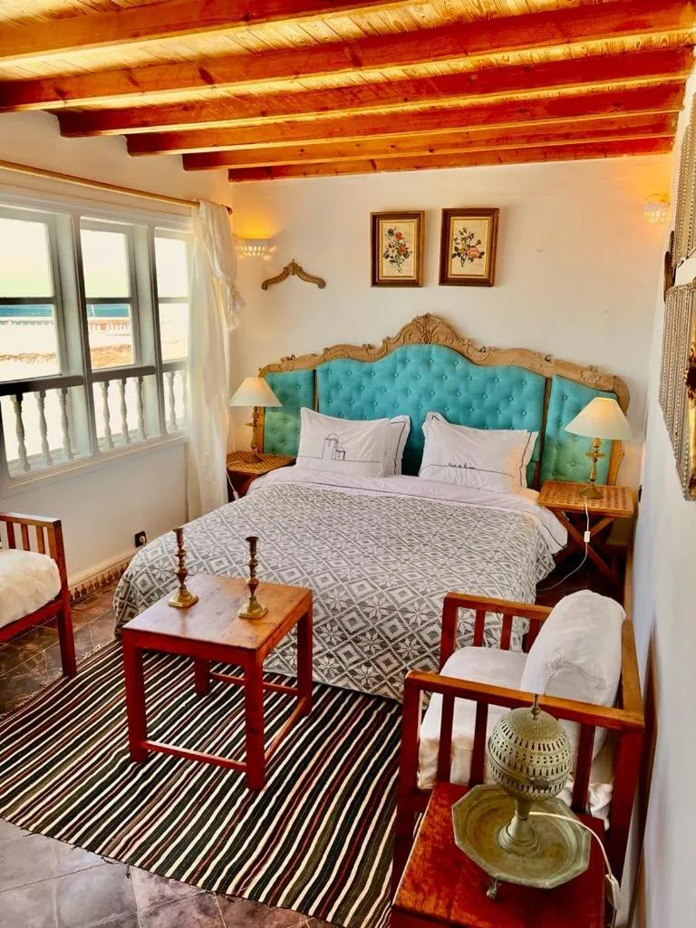 Bed in Riad De La Mer