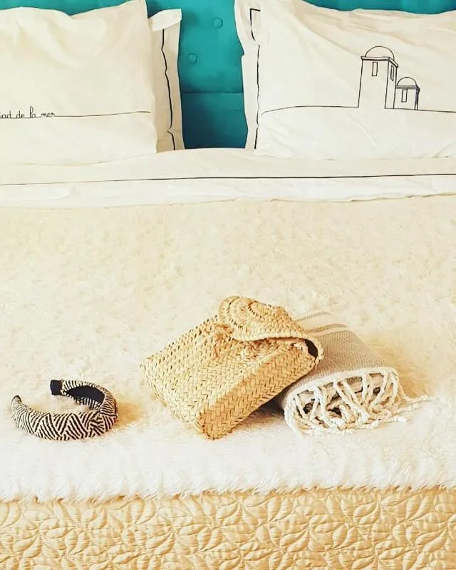 Bed in Riad De La Mer