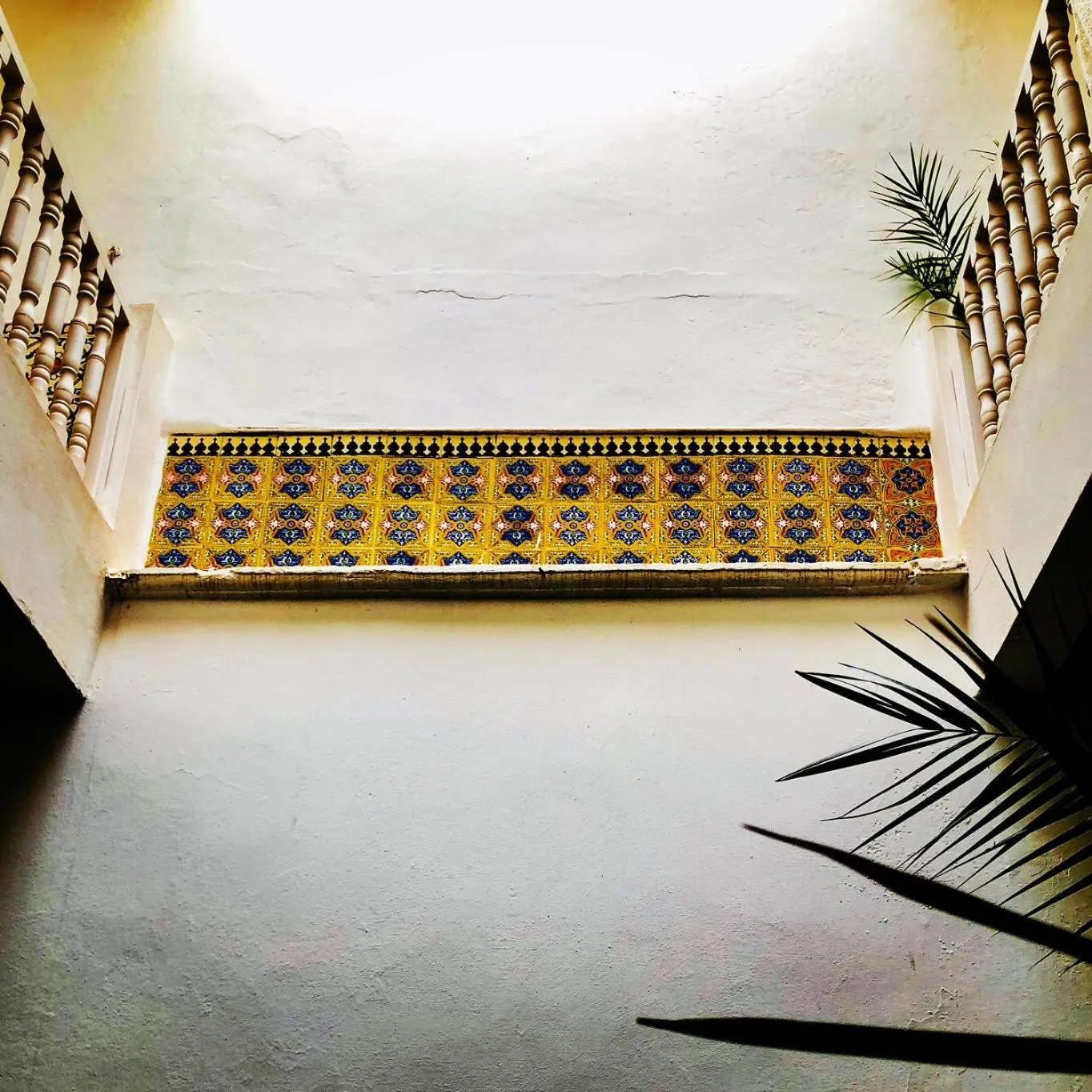 Decorative detail in Riad De La Mer