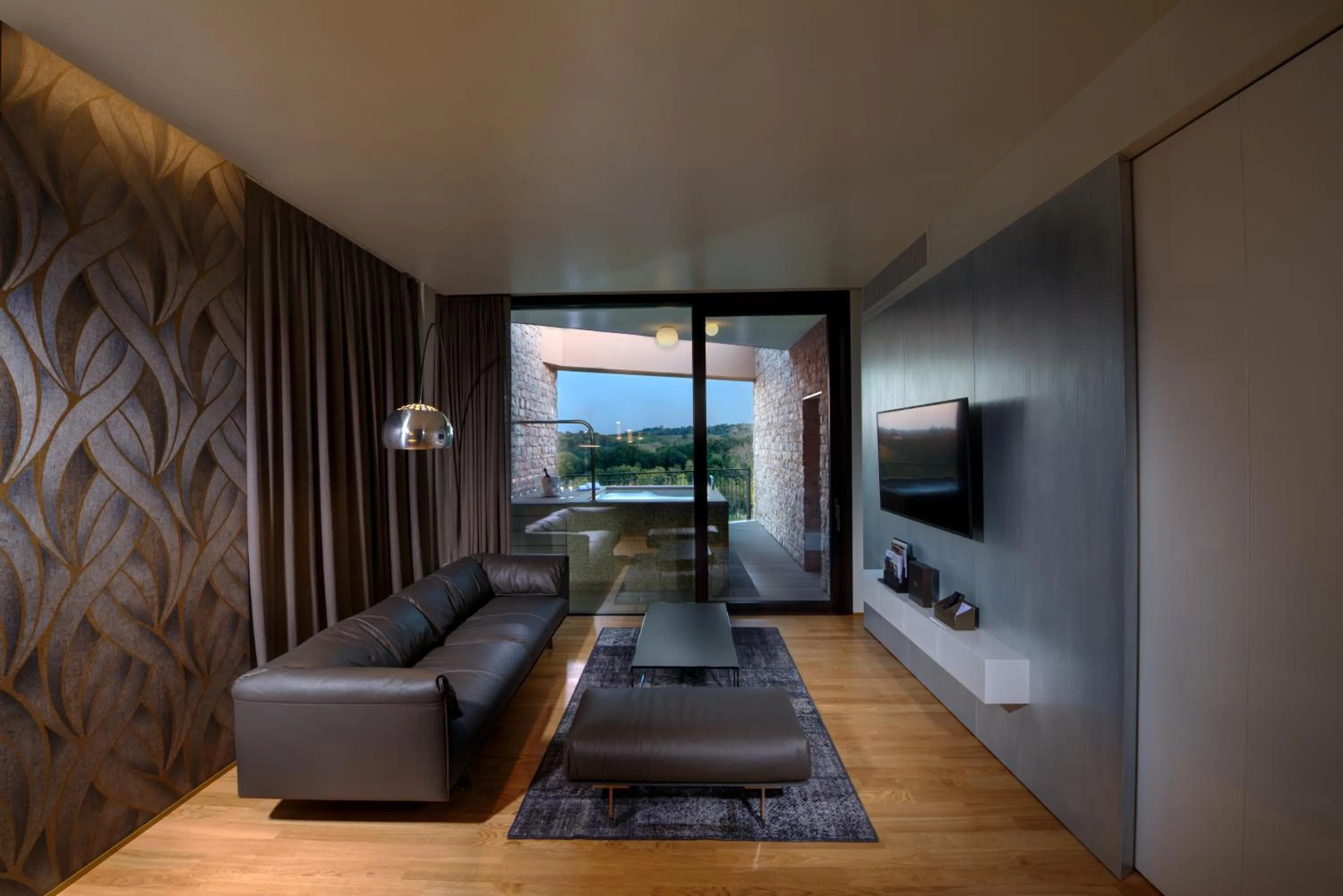 Living room in Palazzo di Varignana