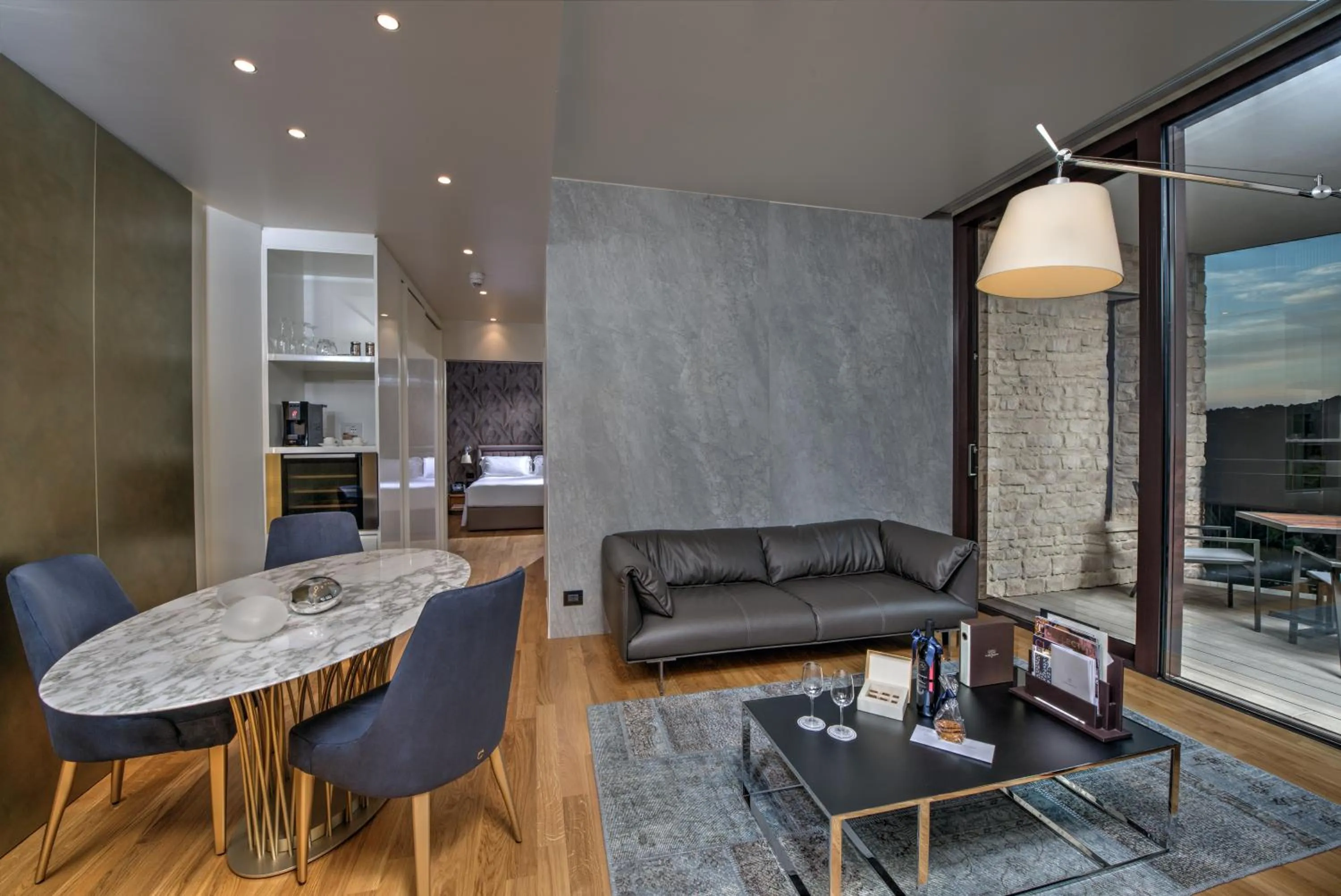 Living room in Palazzo di Varignana