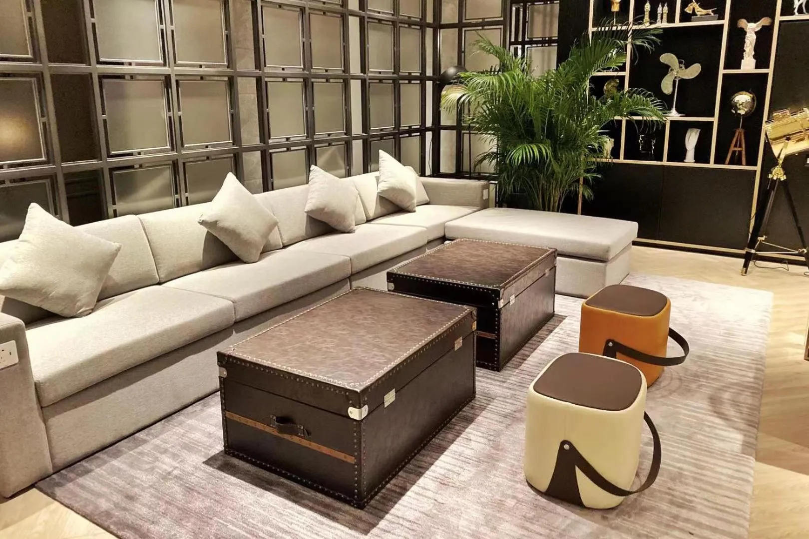 Seating area in Livefortuna Hotel