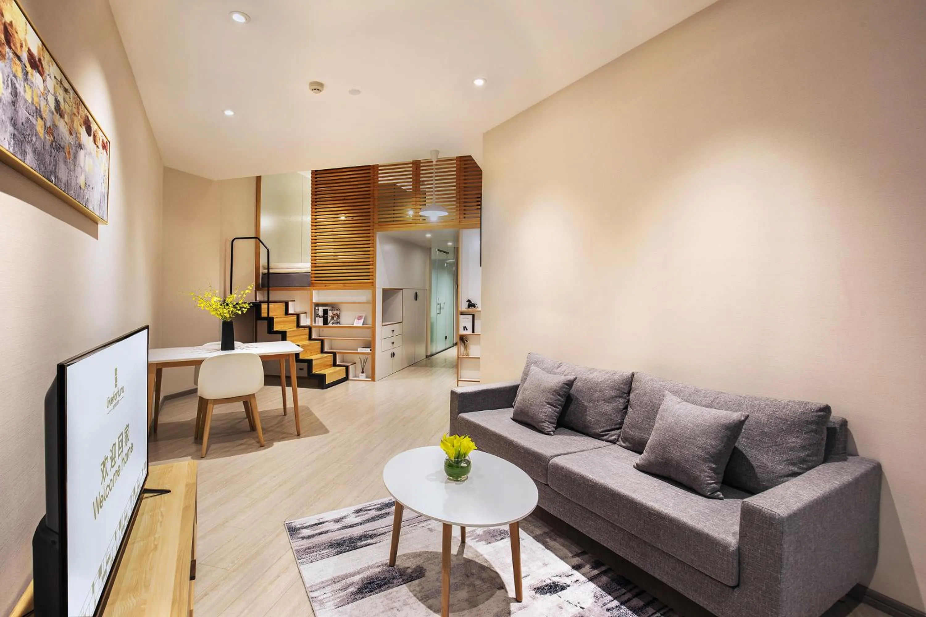 Living room in Livefortuna Hotel