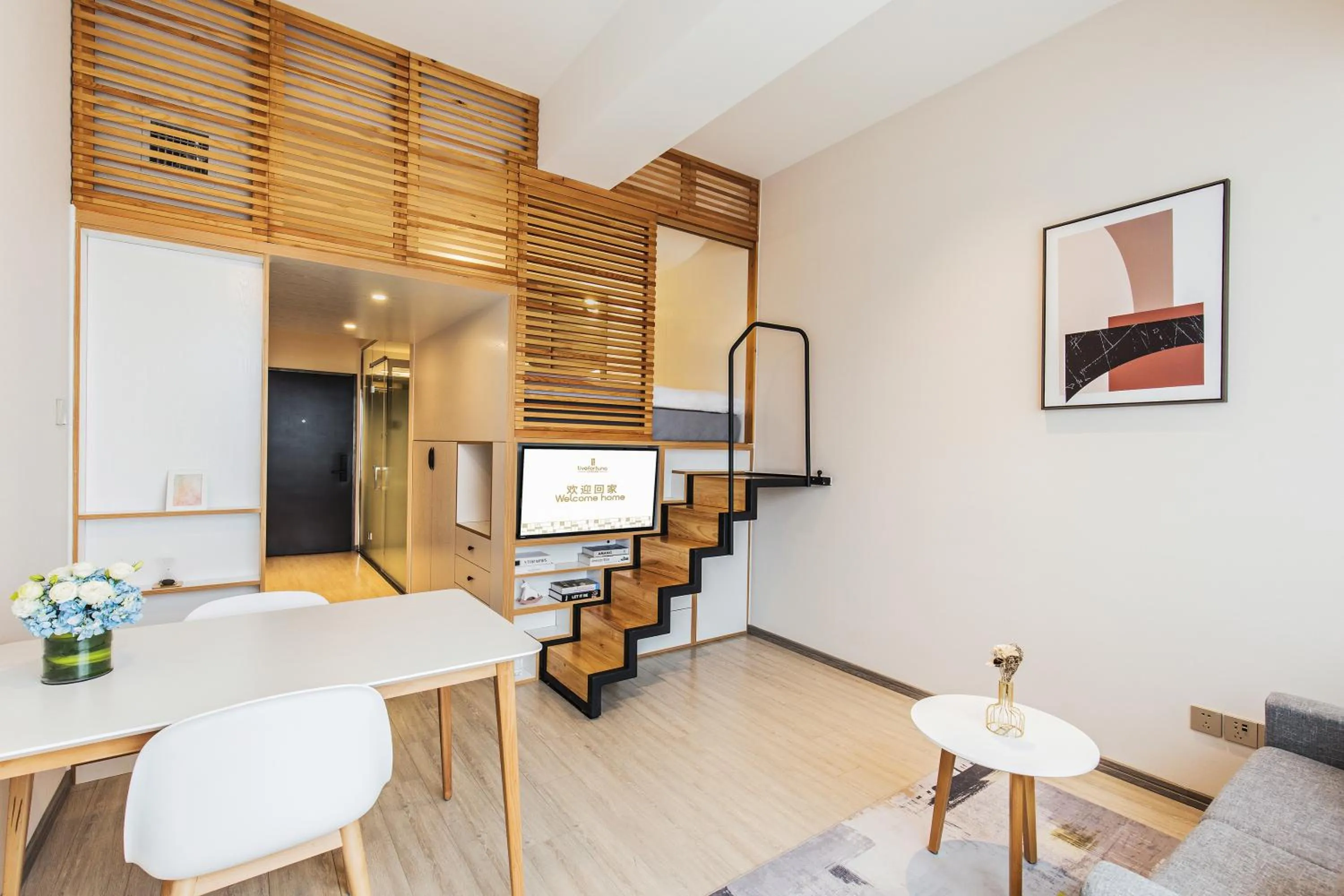 Living room in Livefortuna Hotel