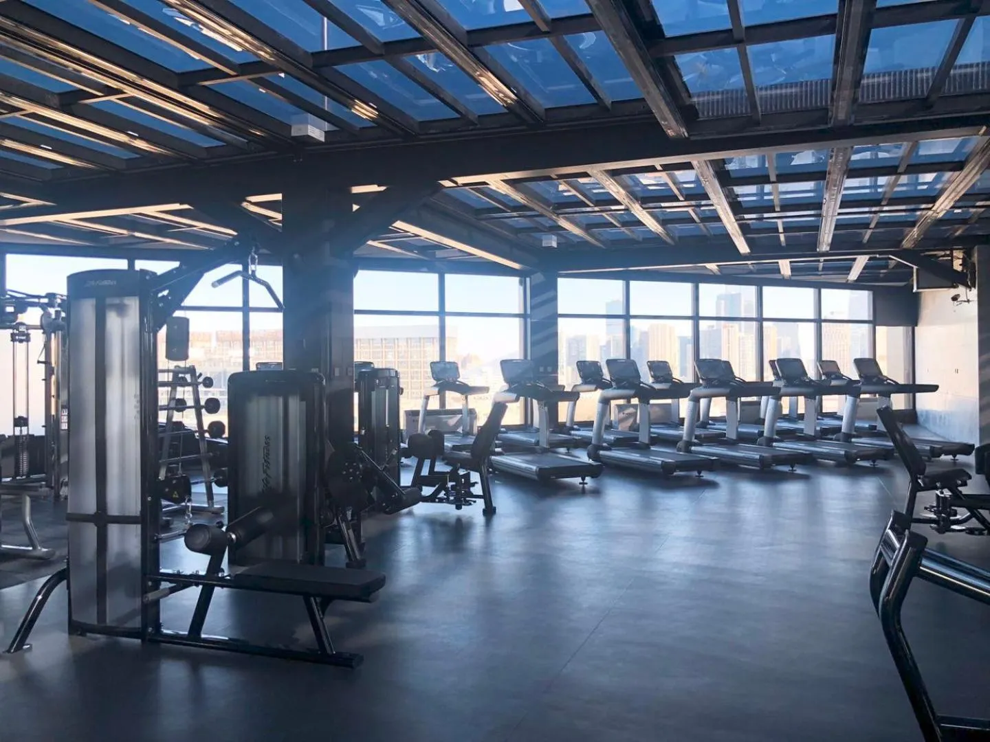 Fitness centre/facilities in Livefortuna Hotel