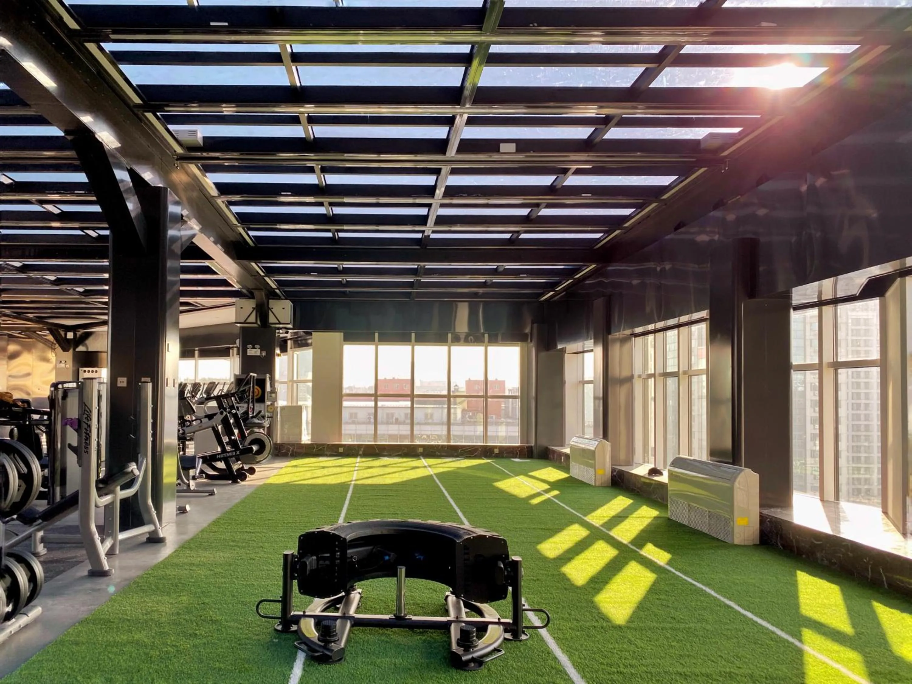 Fitness centre/facilities in Livefortuna Hotel