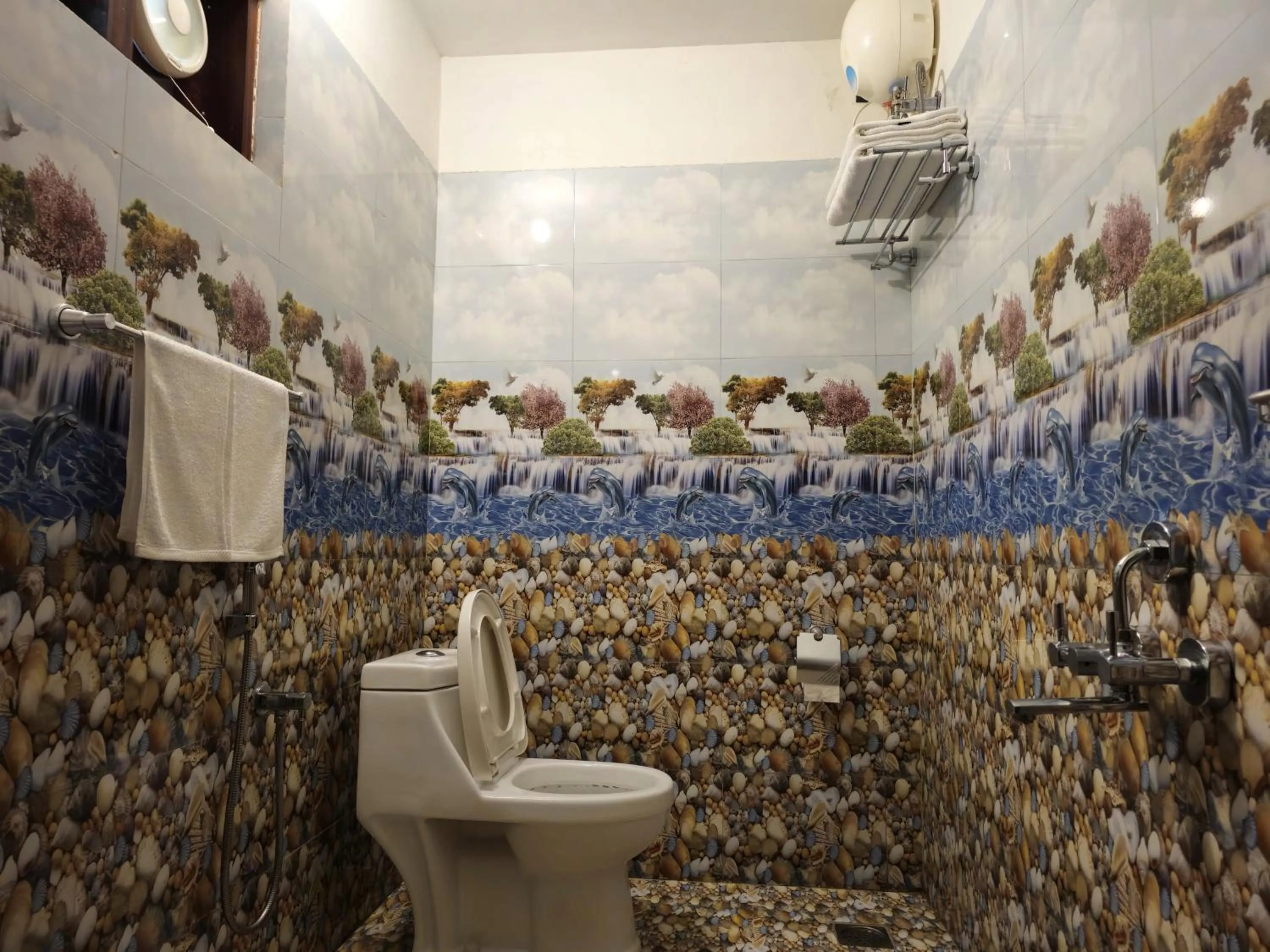 Toilet in LEISURE VALLEY BEACH RESORT