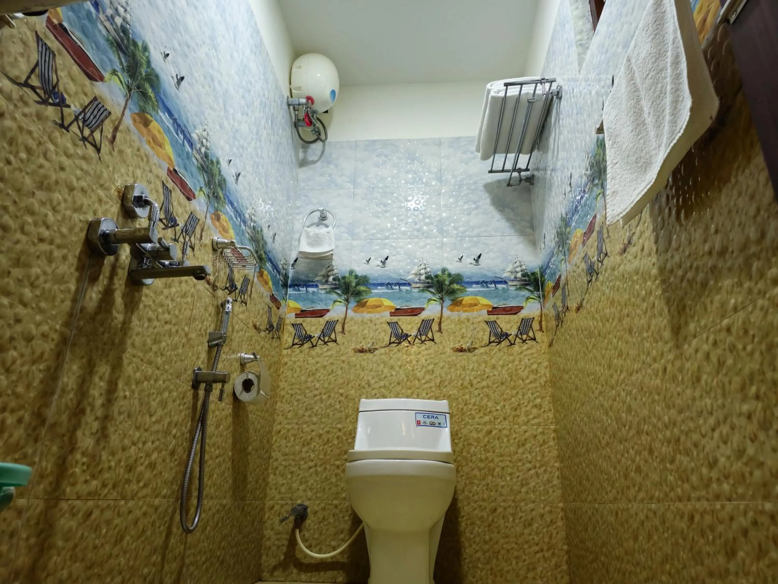 Shower in LEISURE VALLEY BEACH RESORT