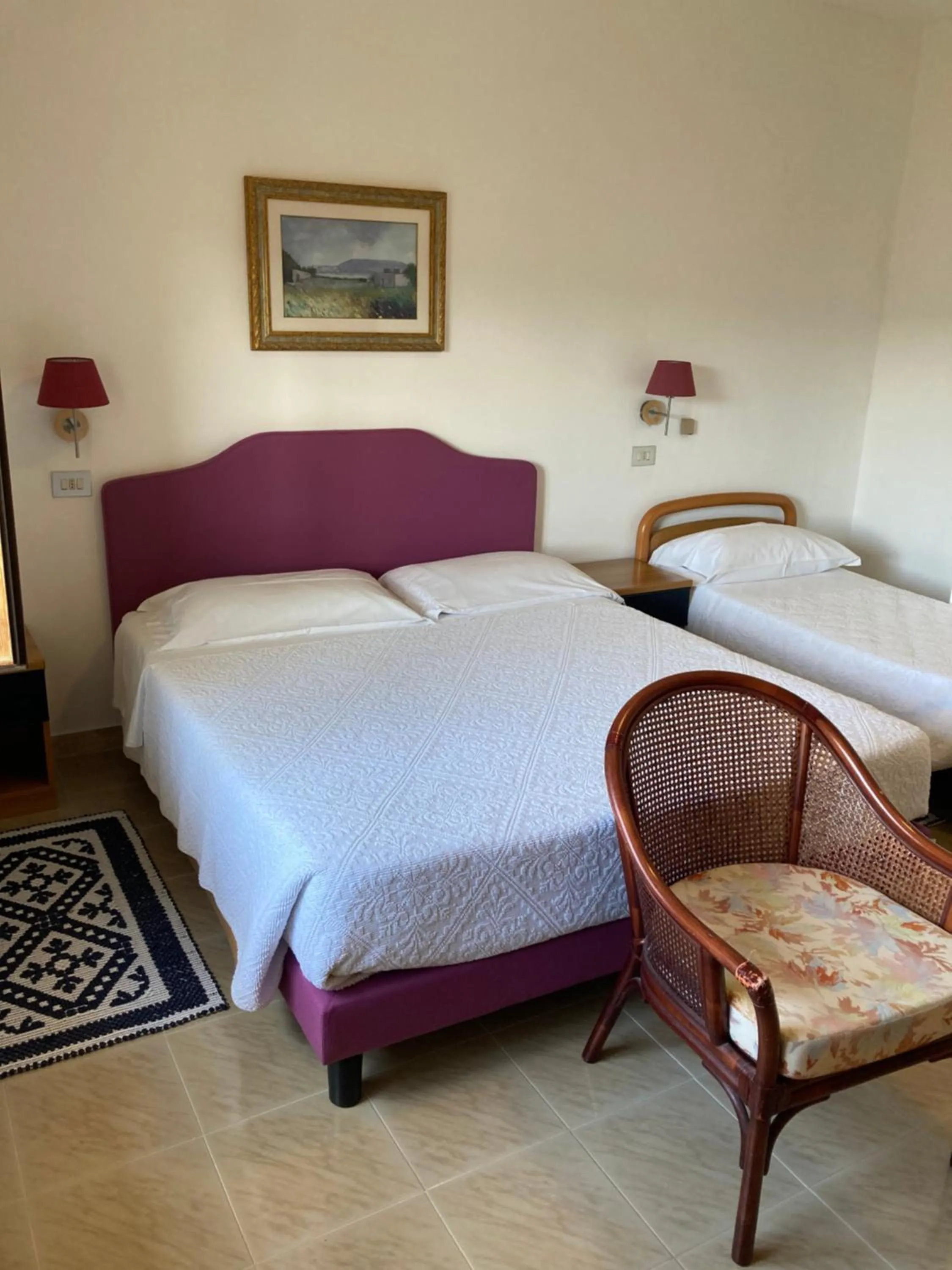 Bed in Hotel La Capannina