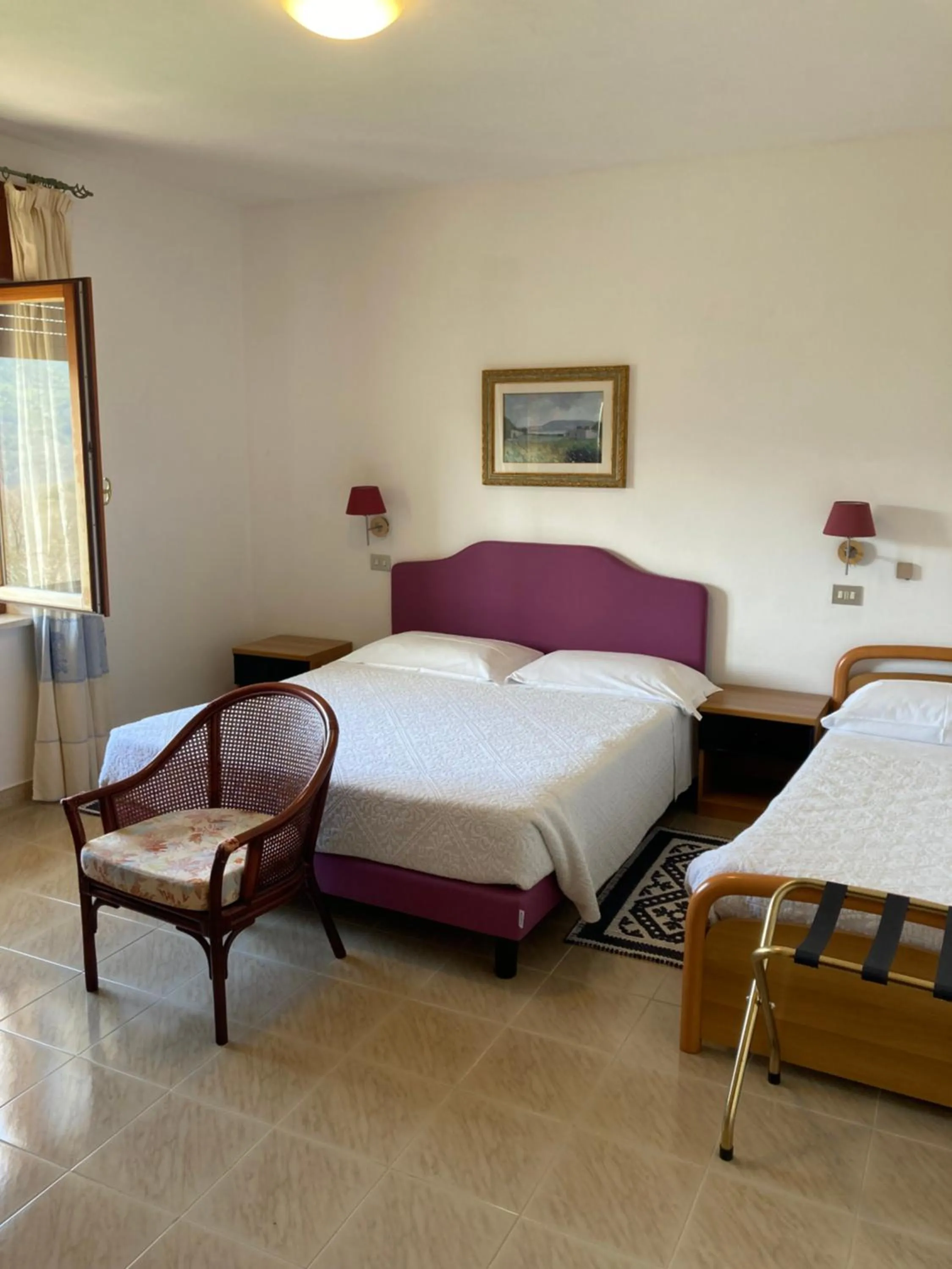 Bed in Hotel La Capannina