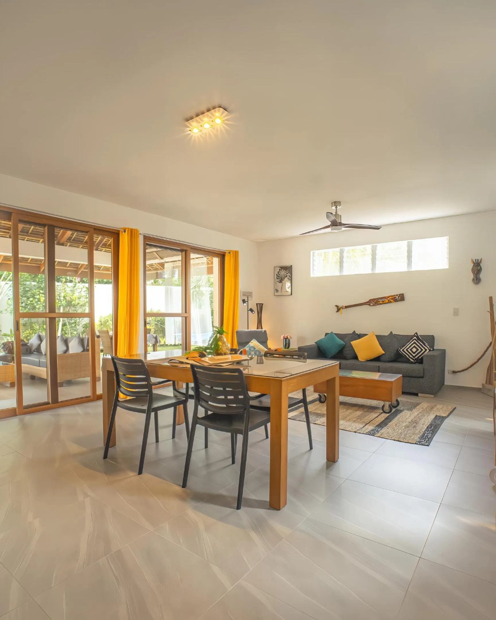 Living room in Halamanan Residences