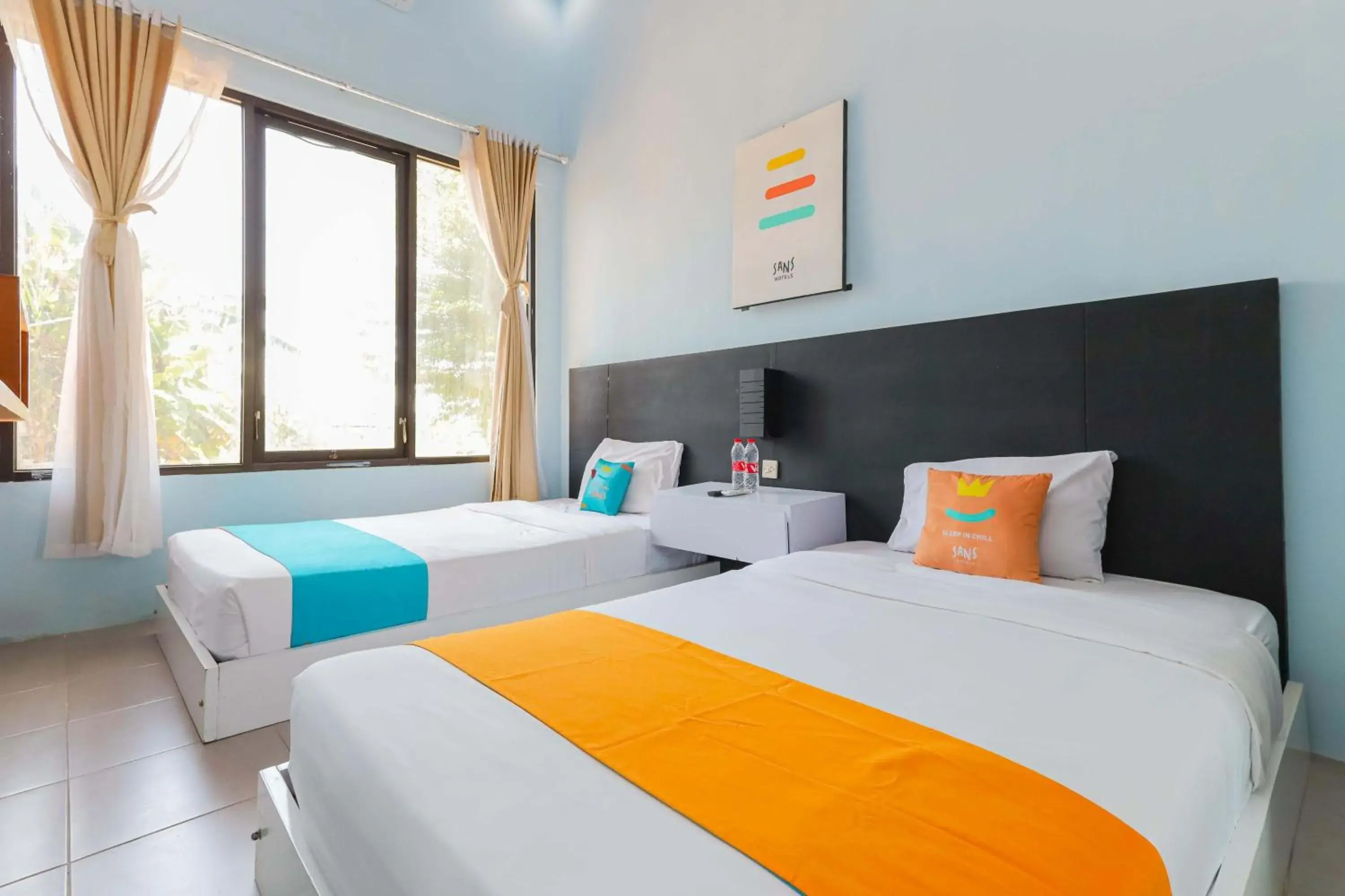 Bedroom, Bed in Sans Borobudur Homestay Banyuwangi Bedroom, Bed in Sans Borobudur Homestay Banyuwangi