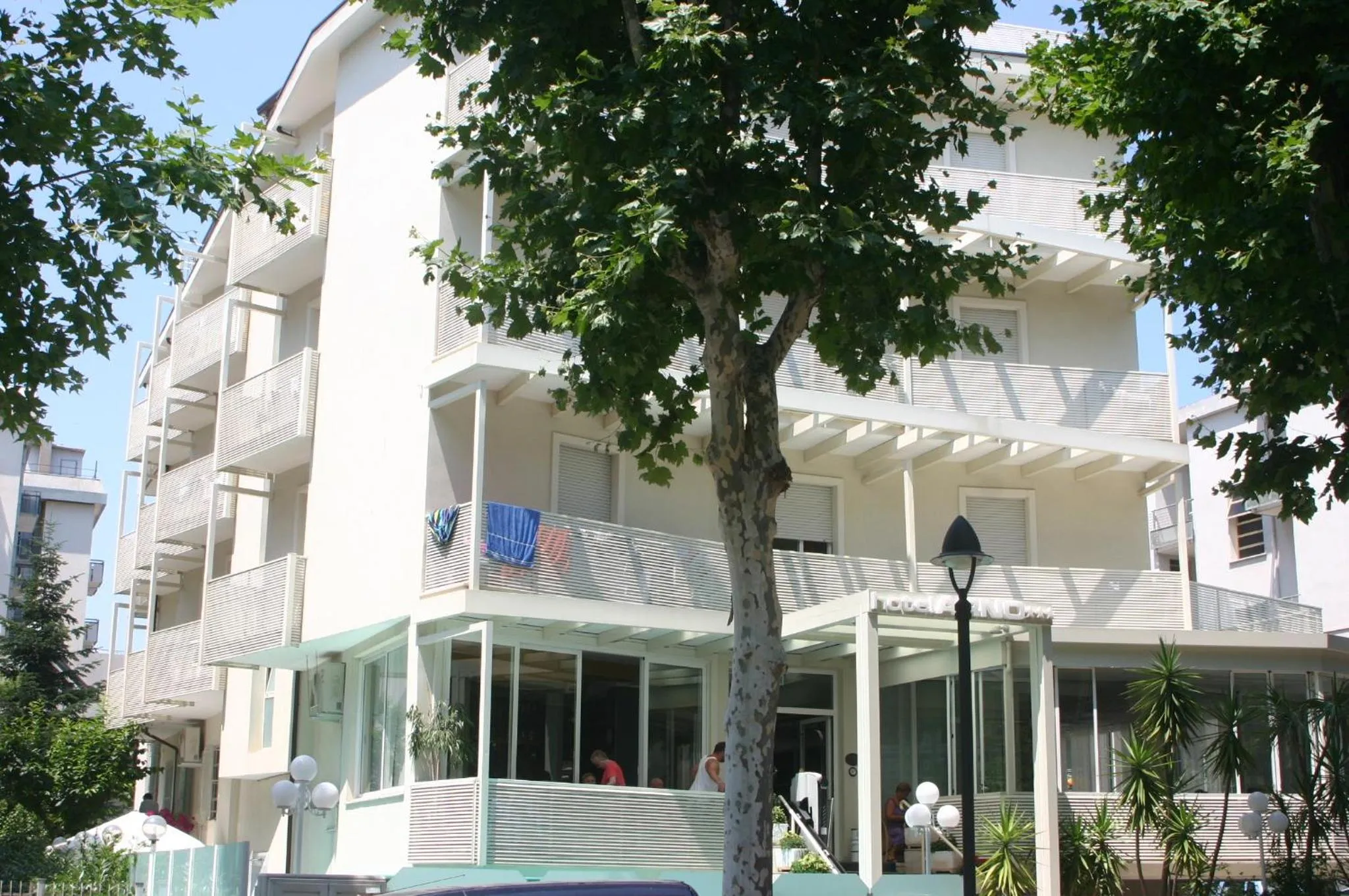 Property building in Hotel Arno