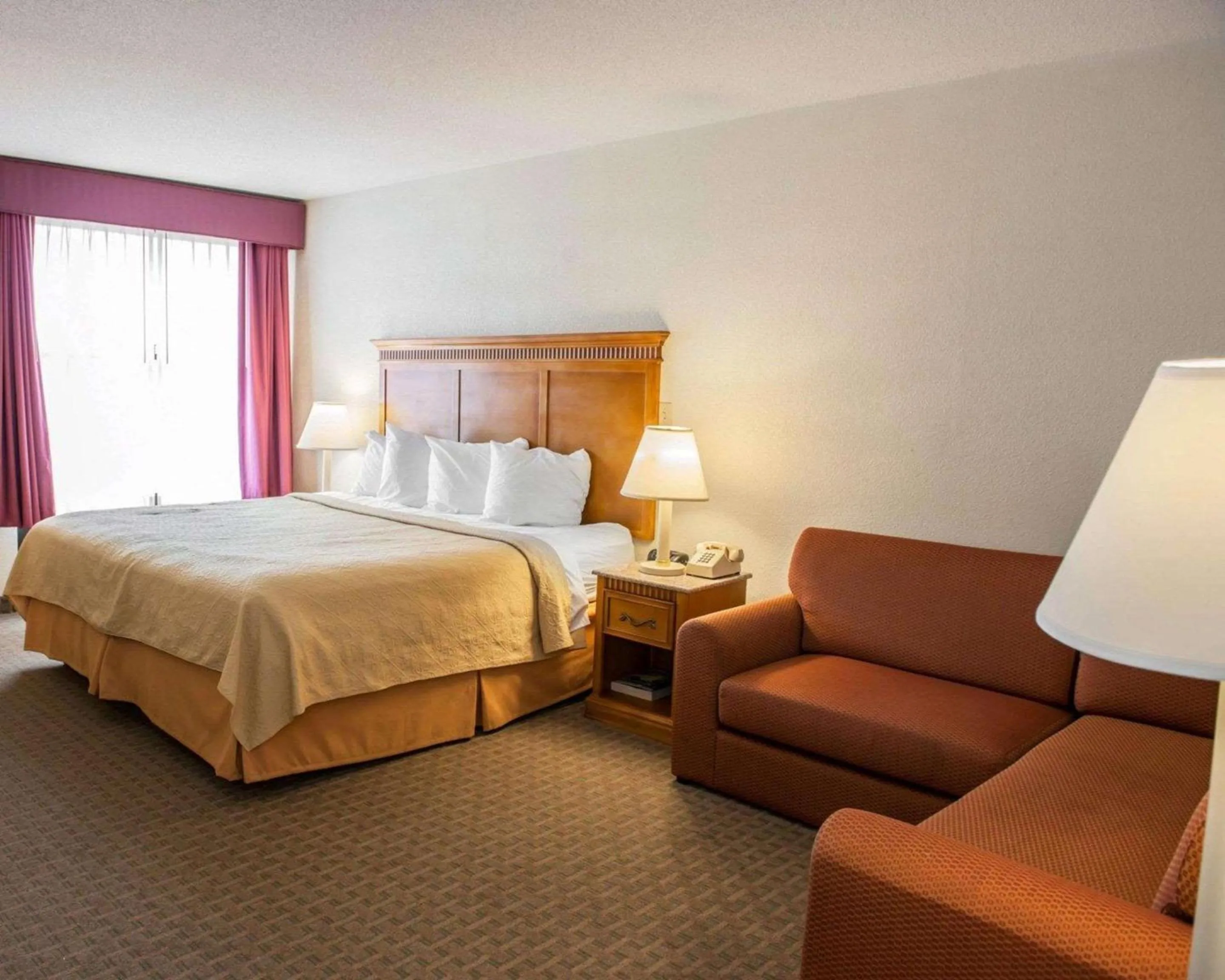 Photo of the whole room, Bed in Quality Inn and Suites Indianapolis