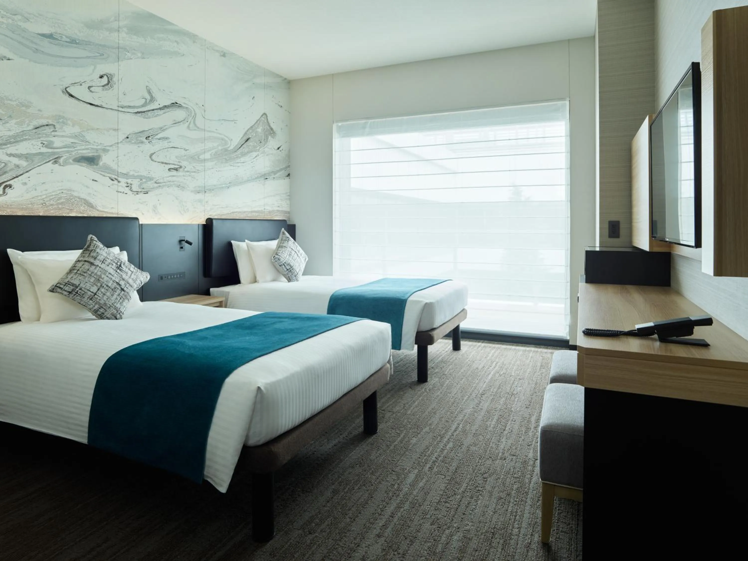 Photo of the whole room, Bed in Mitsui Garden Hotel Toyosu Premier - Tokyo