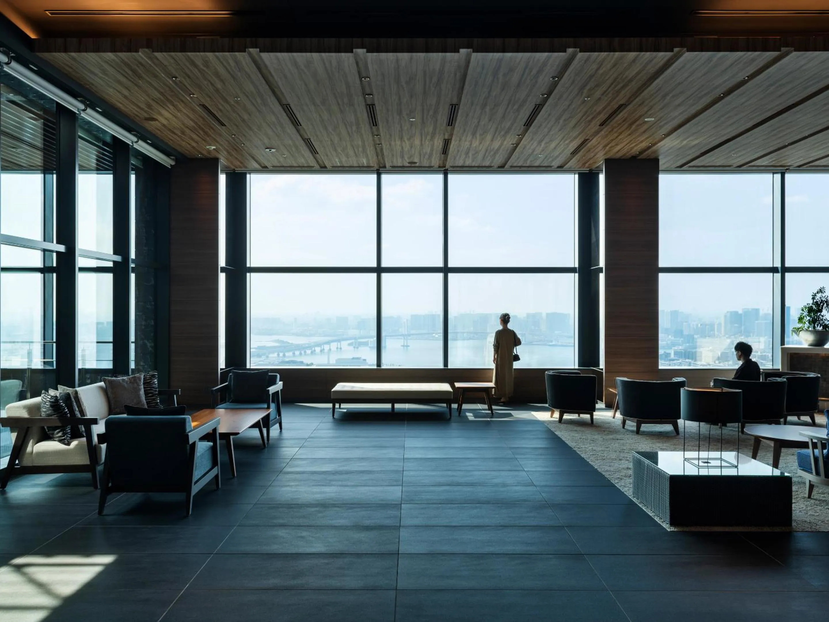 Lobby or reception in Mitsui Garden Hotel Toyosu Premier - Tokyo