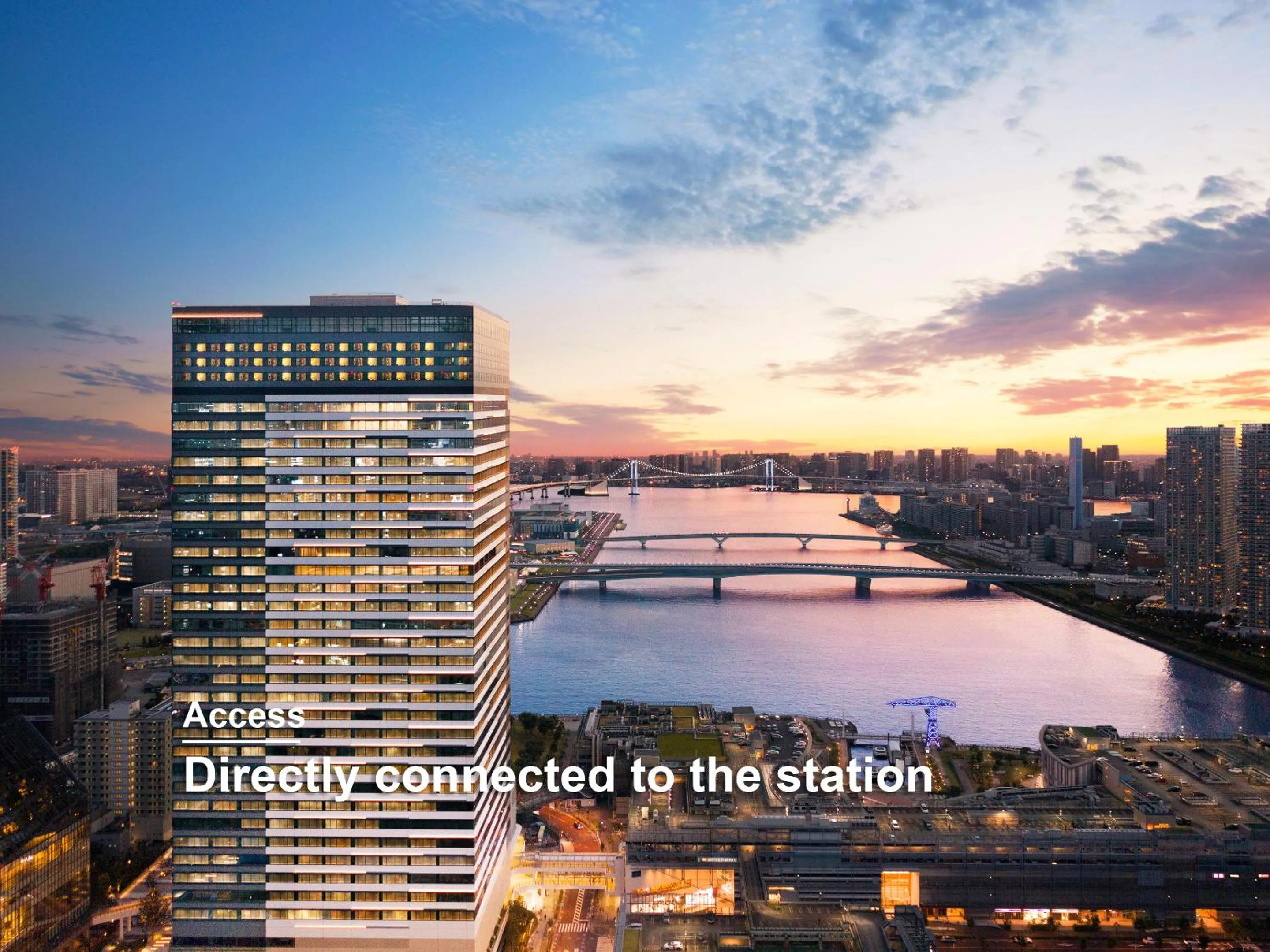 Property building in Mitsui Garden Hotel Toyosu Premier - Tokyo