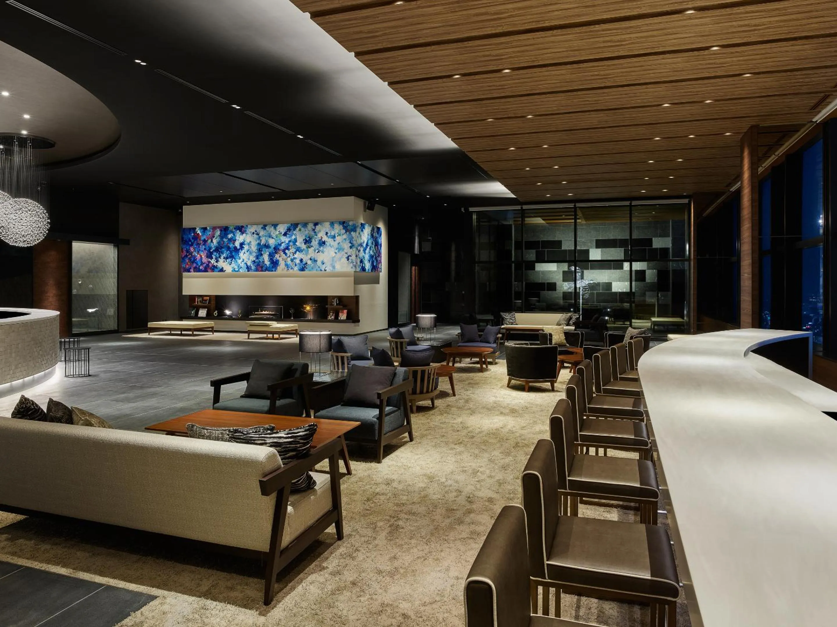 Lobby or reception in Mitsui Garden Hotel Toyosu Premier - Tokyo