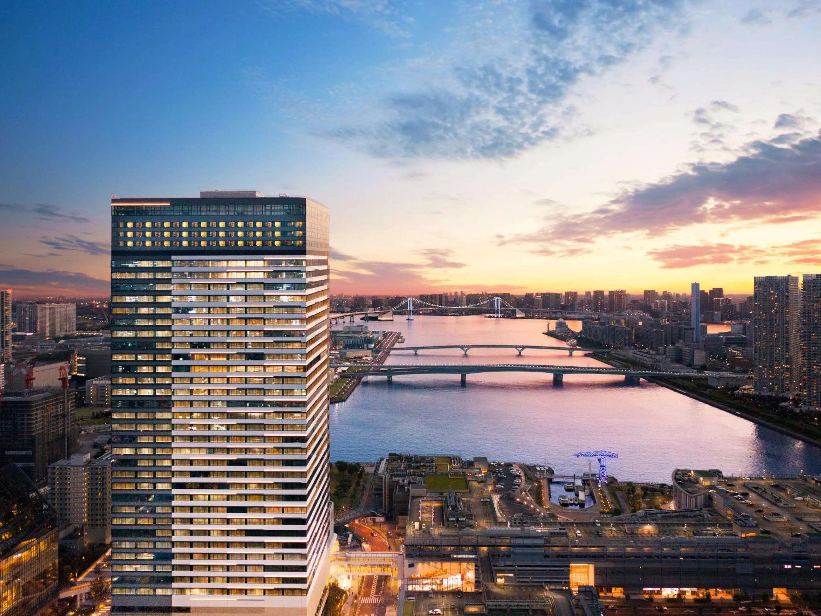 Property building in Mitsui Garden Hotel Toyosu Premier - Tokyo